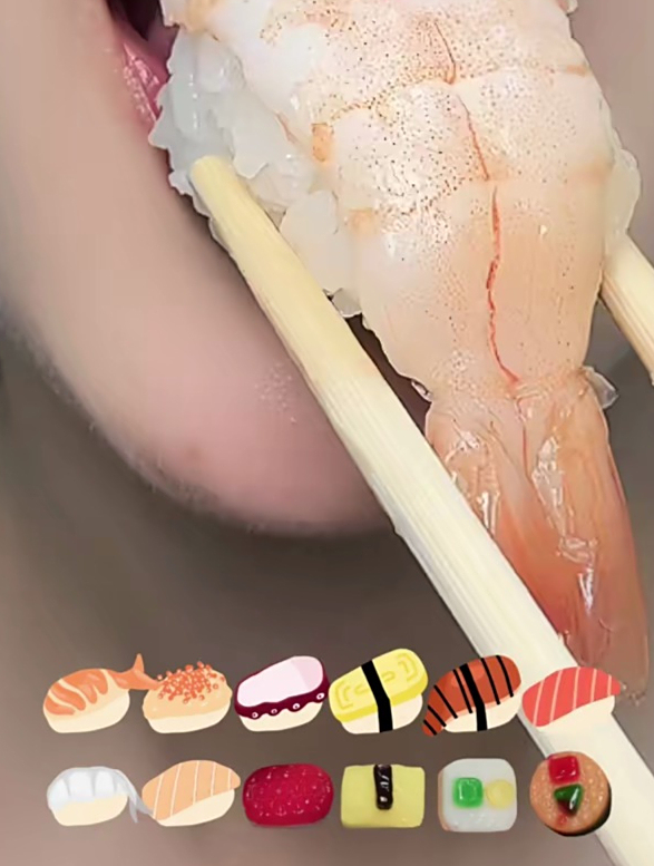 解压视频:海鲜寿司局 一口一个超好吃