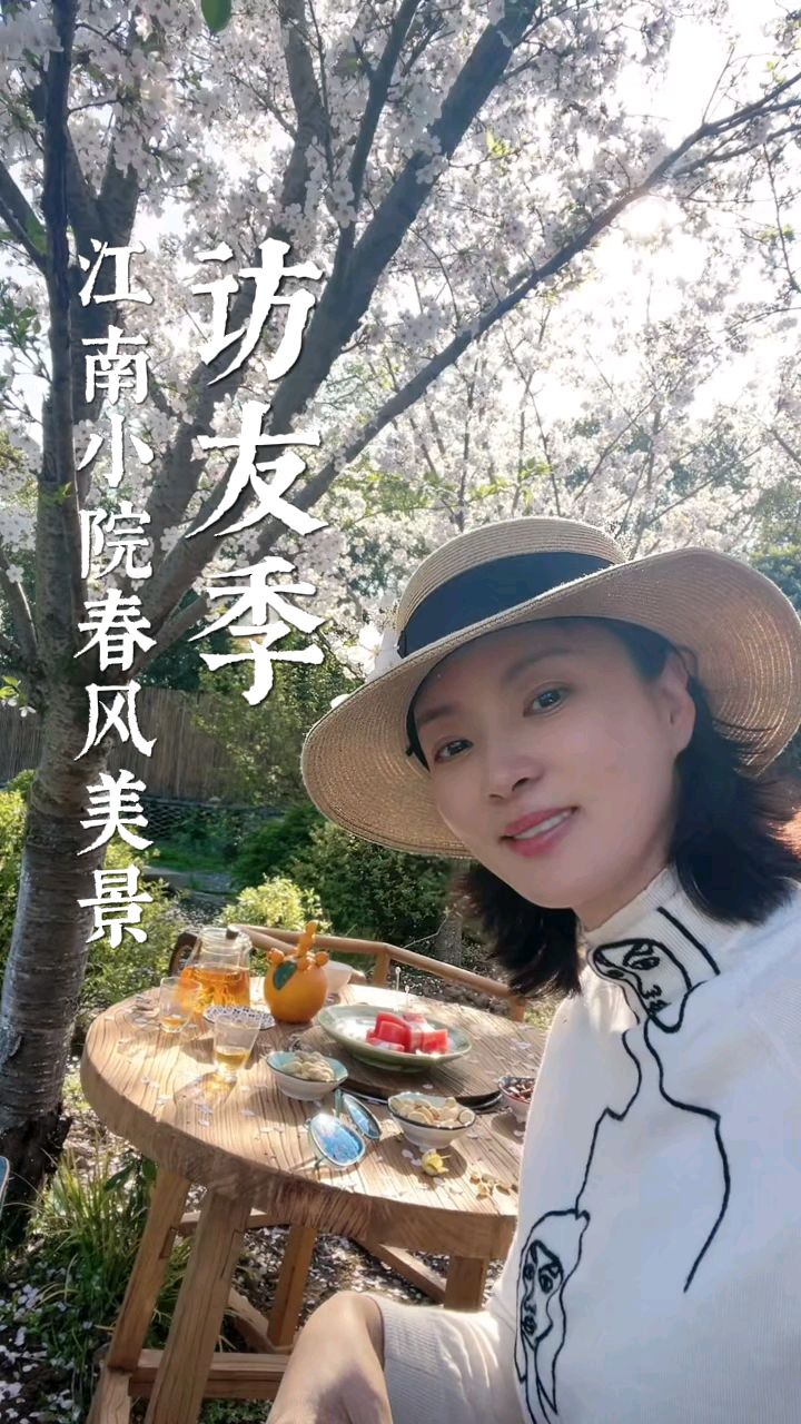 访友记 江南小院春风美景