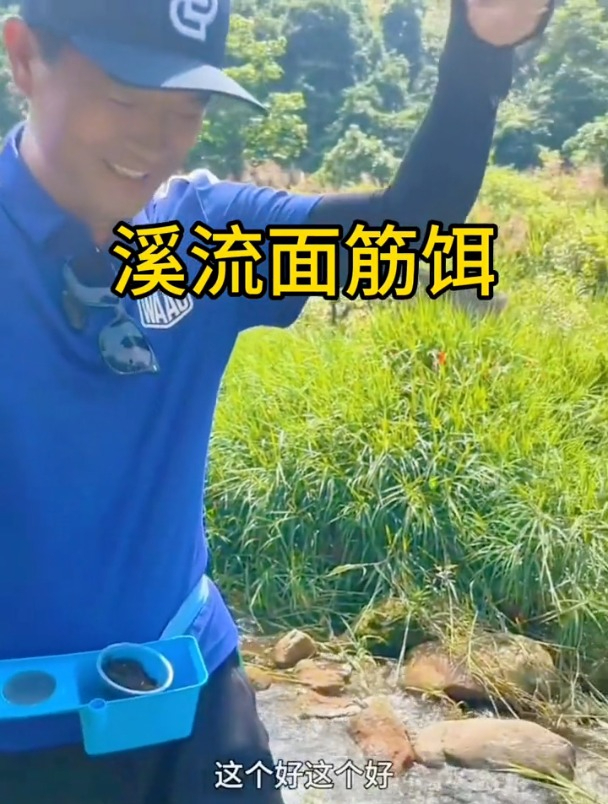 面筋饵专用溪流钓石斑鱼,但90%钓友都用错!
