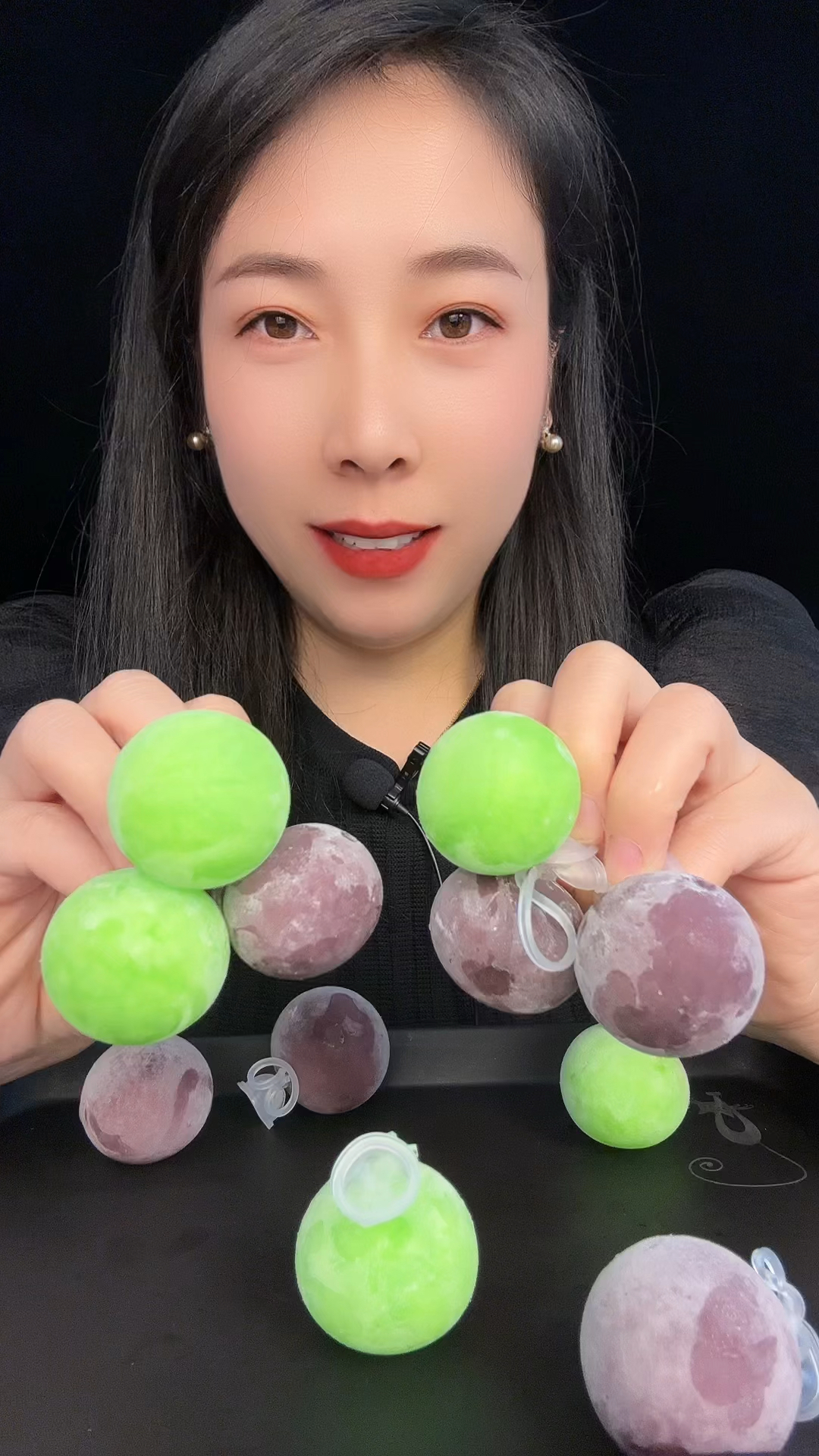 冷冻版的爆皮葡萄