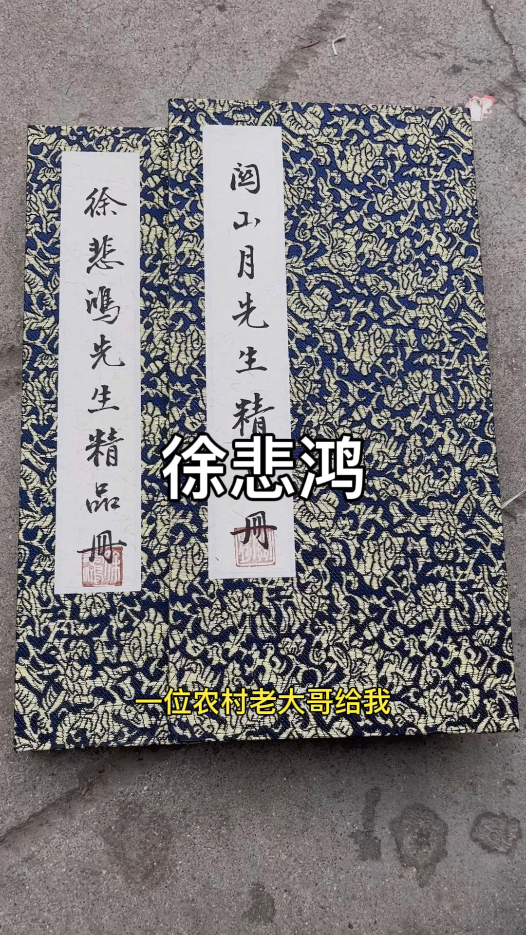 今天收到徐悲鸿画册