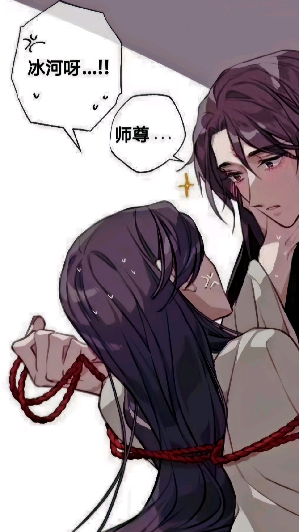 沈老师以泪洗面,洛冰河的想法太奇怪了