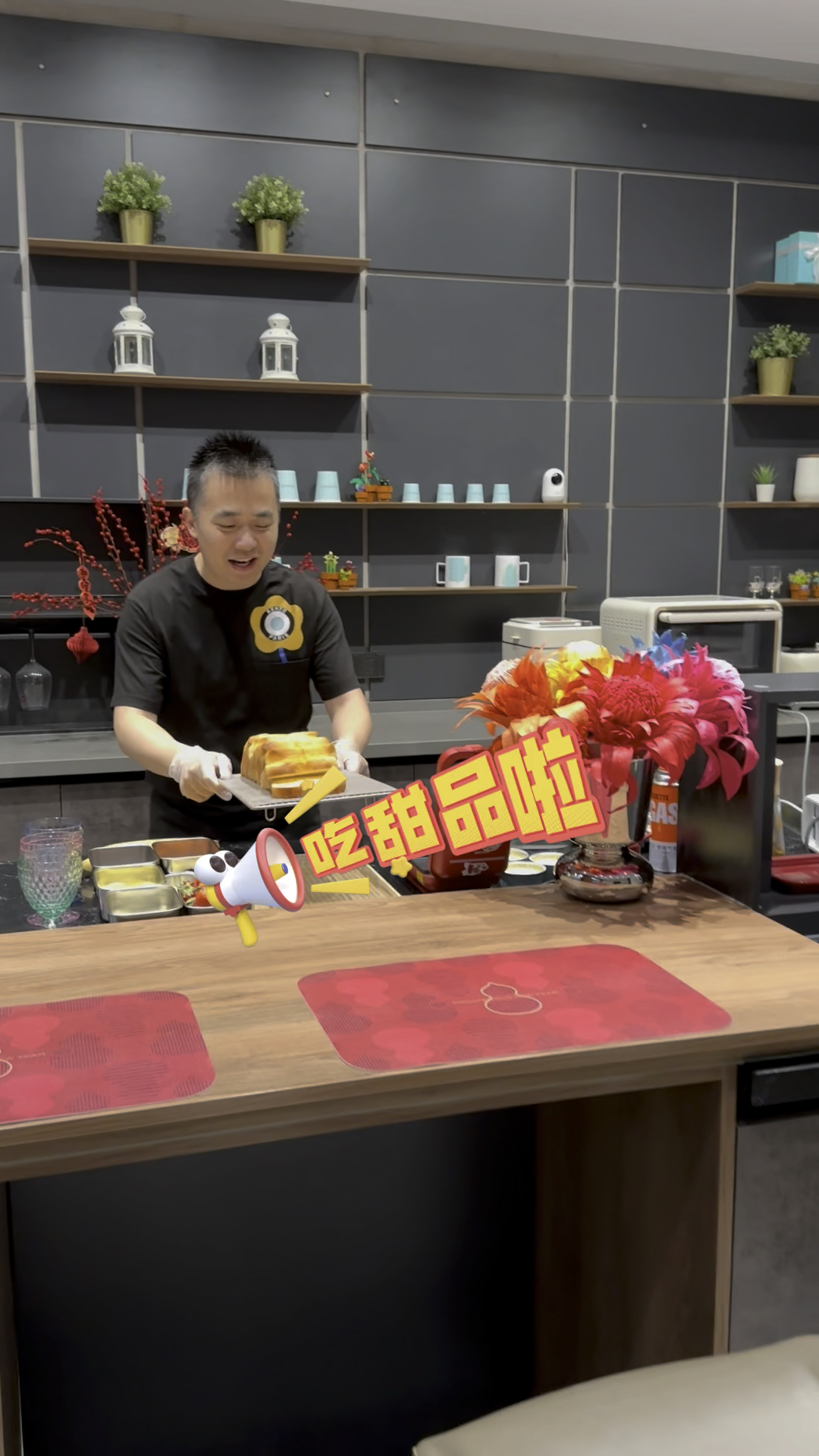 爸爸的咖啡厅营业了,看看都给孩子们做了什么好吃的