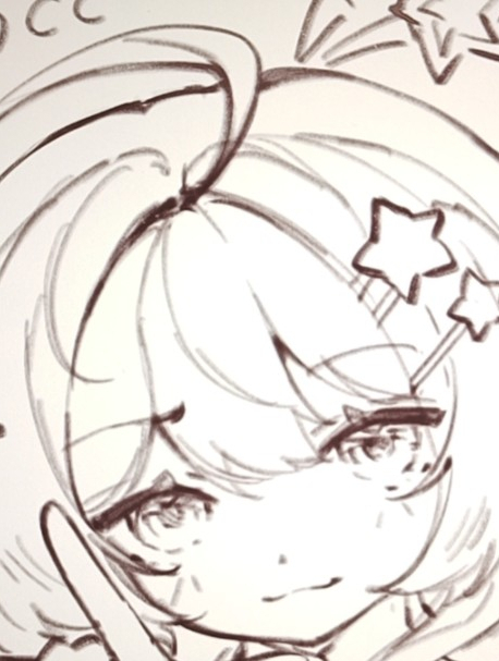 「绘画」好像会画头发了