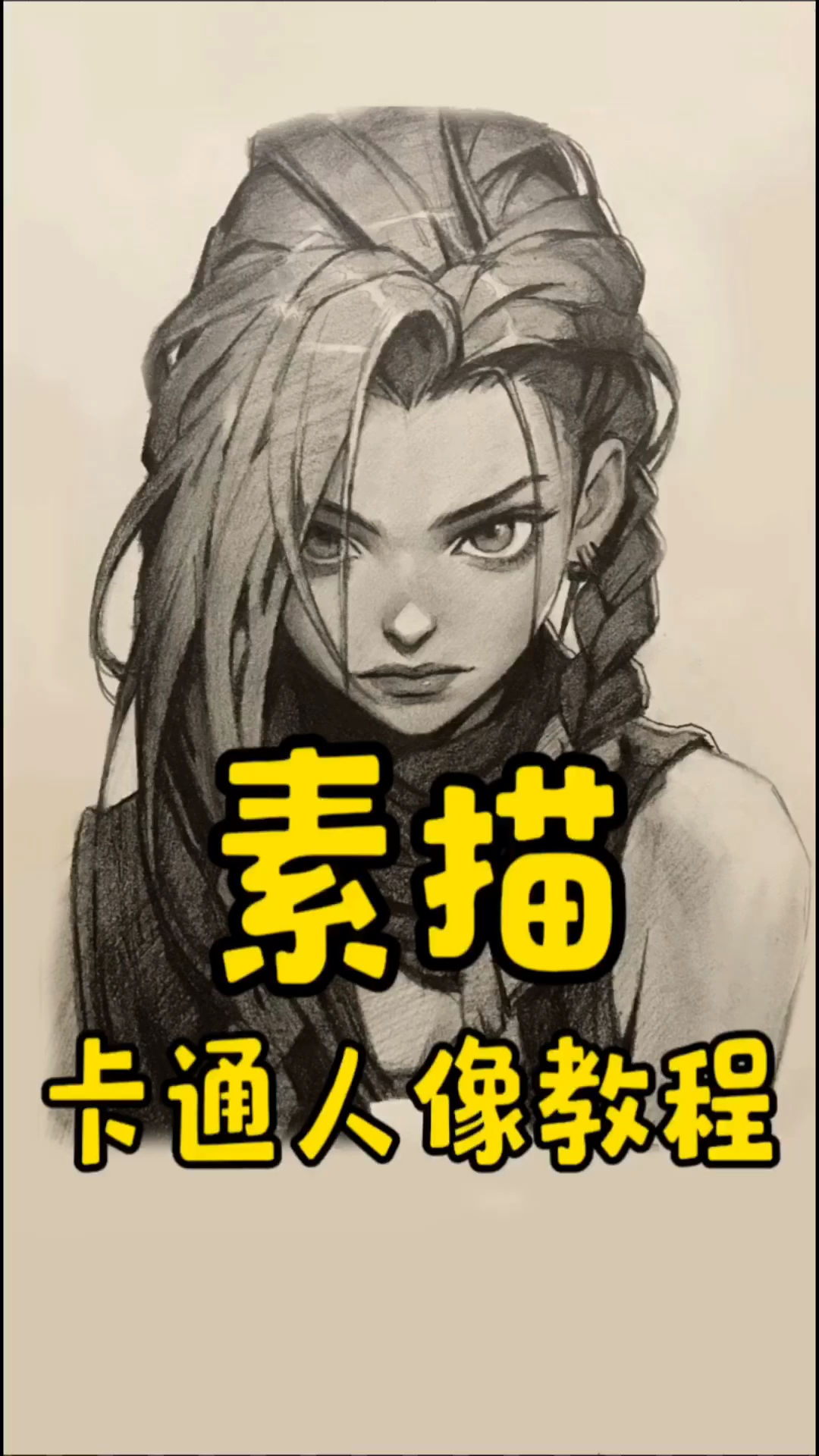 素描-卡通人像教程