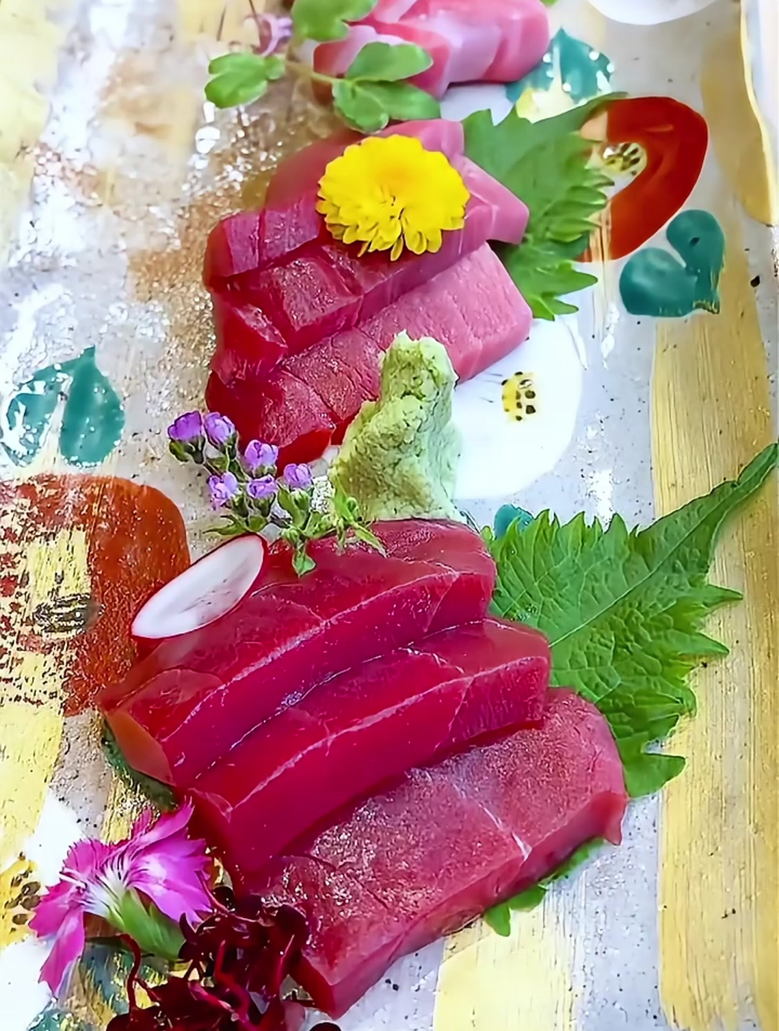 养生的艺术:日本料理中的金枪鱼生鱼片