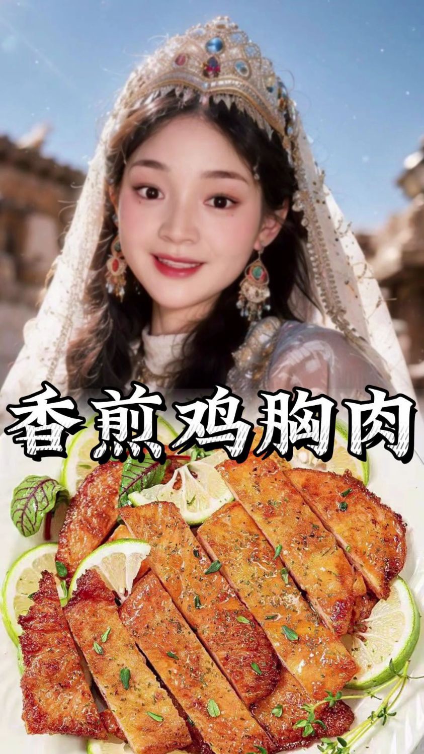 食者道130g奥尔良鸡排黑椒大鸡扒速食早餐三明治半成品鸡胸肉商用