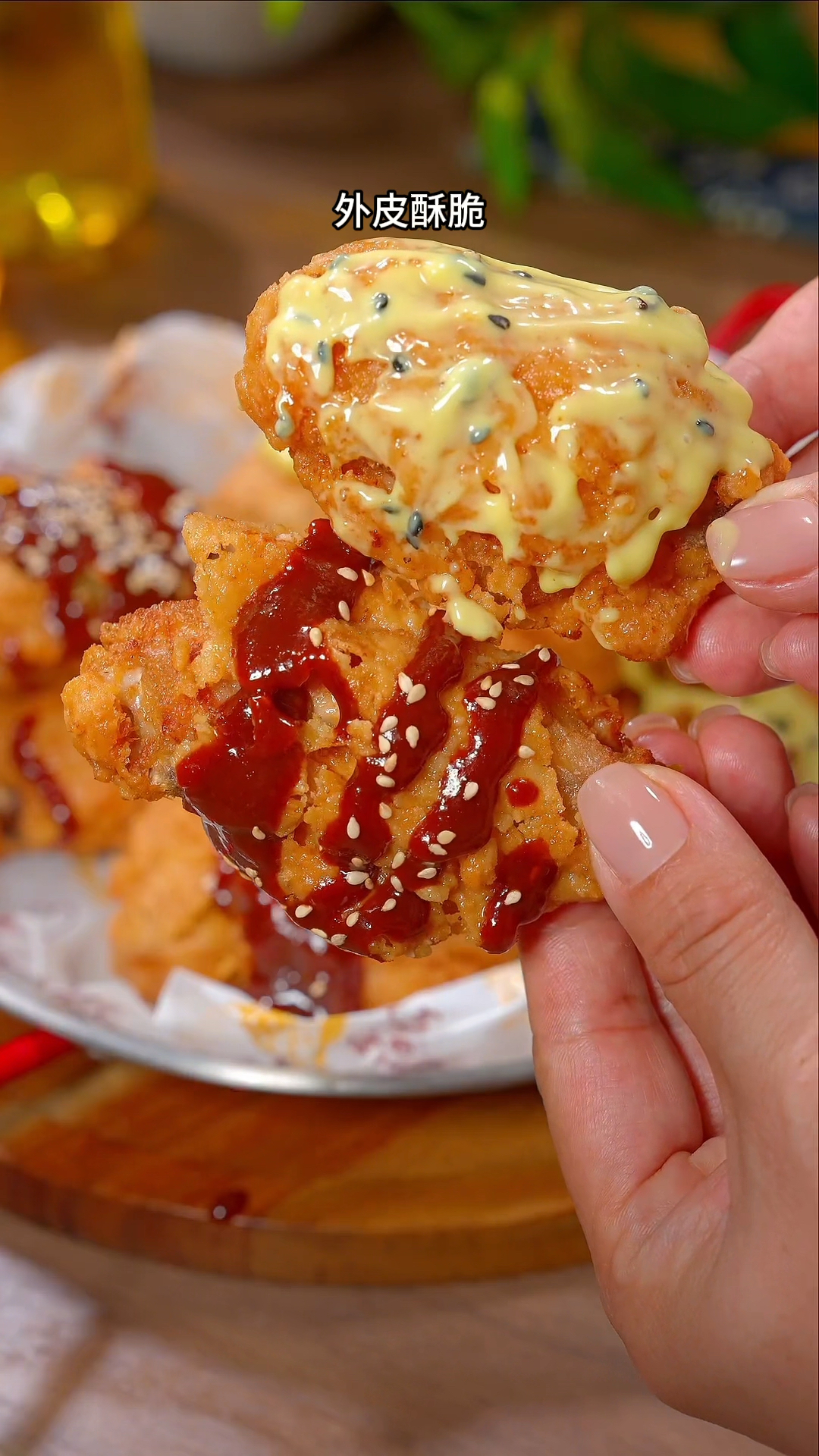 放假了,想吃韩式炸鸡在家做,超火的炸鸡店配方分享