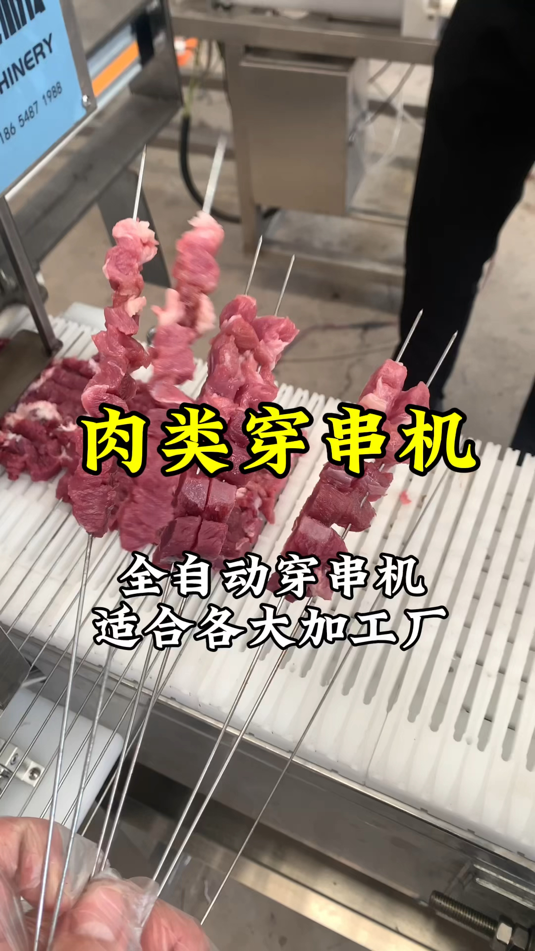 全自动穿串机百分之九十五以上的产品都可以搞定