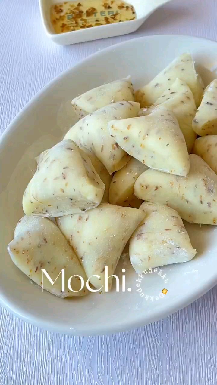 糯叽叽的桂花糕做好啦