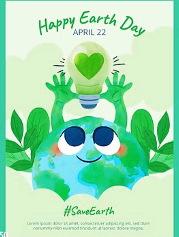 保护地球海报,守护蓝色星球,共创绿色未来