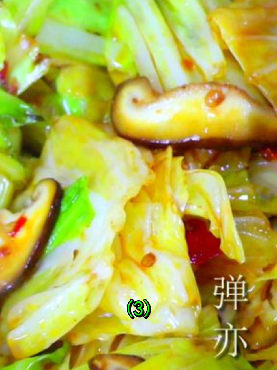 酱爆莲花白菜:家常菜新做法,口感爽脆味道浓郁!3