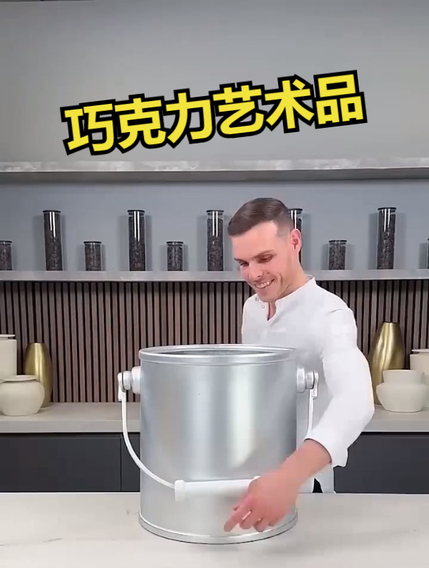 用巧克力制作的艺术品