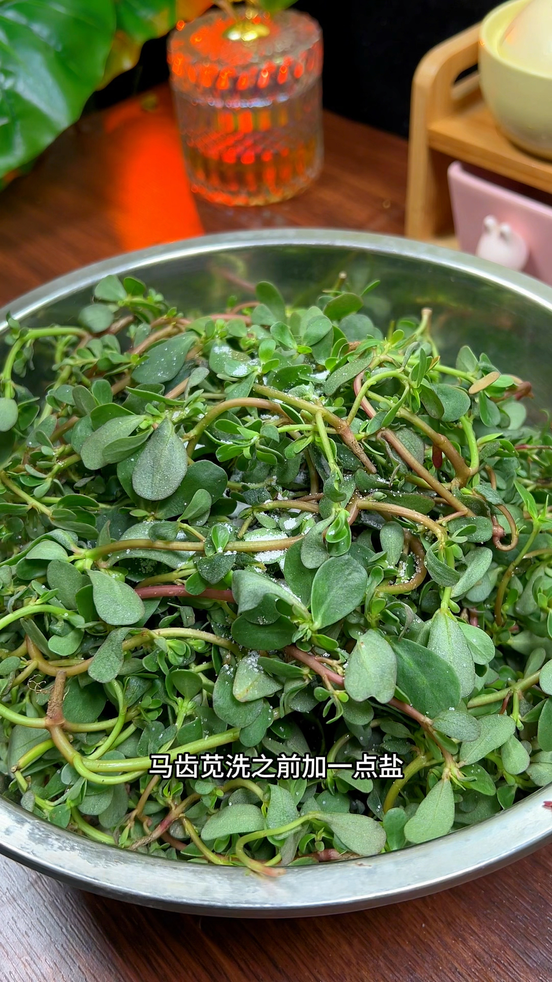 从小吃到大的马齿苋饼,做法简单营养美味,太香了
