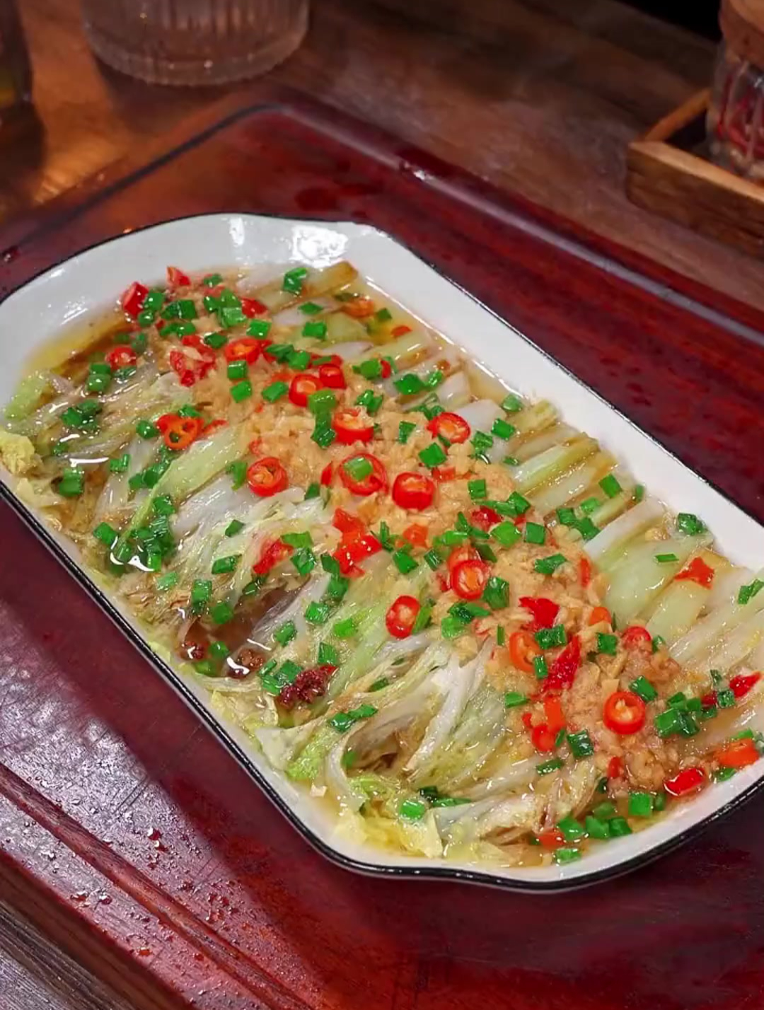 这样做的蒜蓉粉丝娃娃菜,做法简单,好吃又下饭