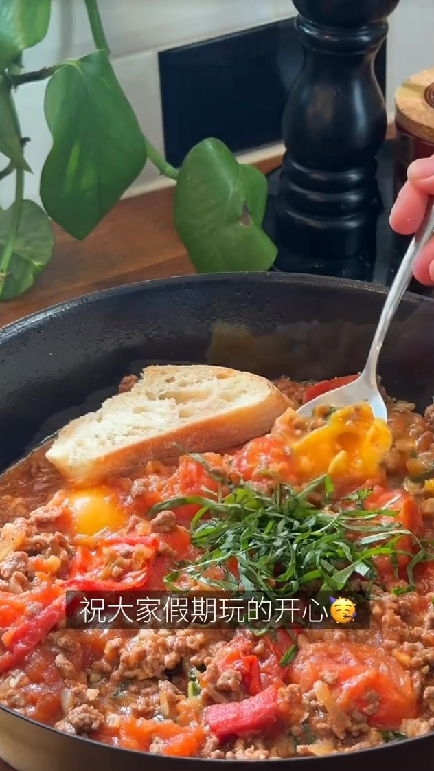 法式肉酱蛋brunch～～～早午餐～～