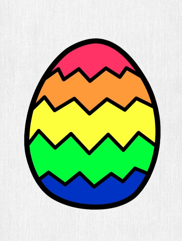 画一个漂亮的彩蛋,彩蛋简笔画