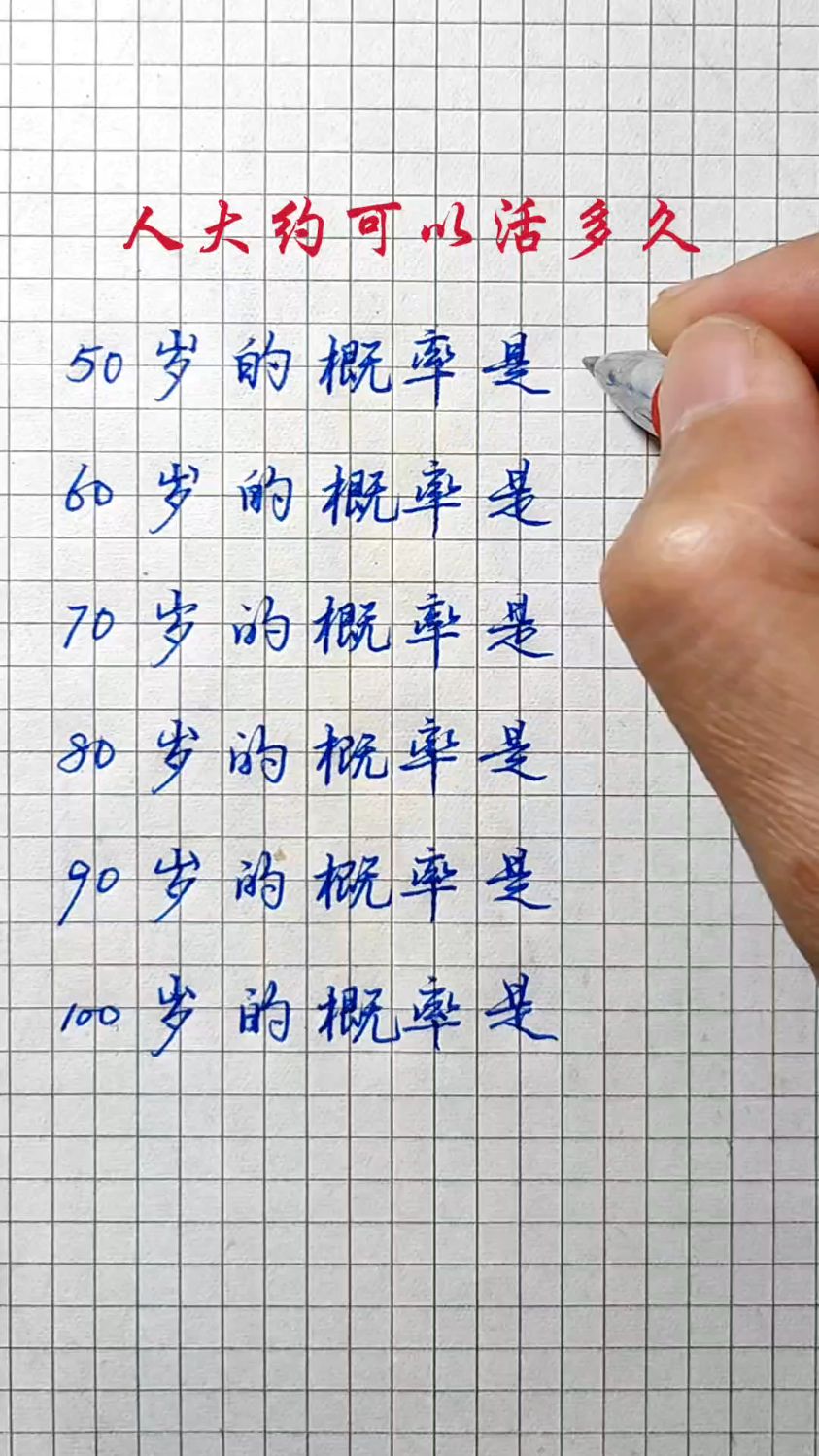 人大约可以活多久