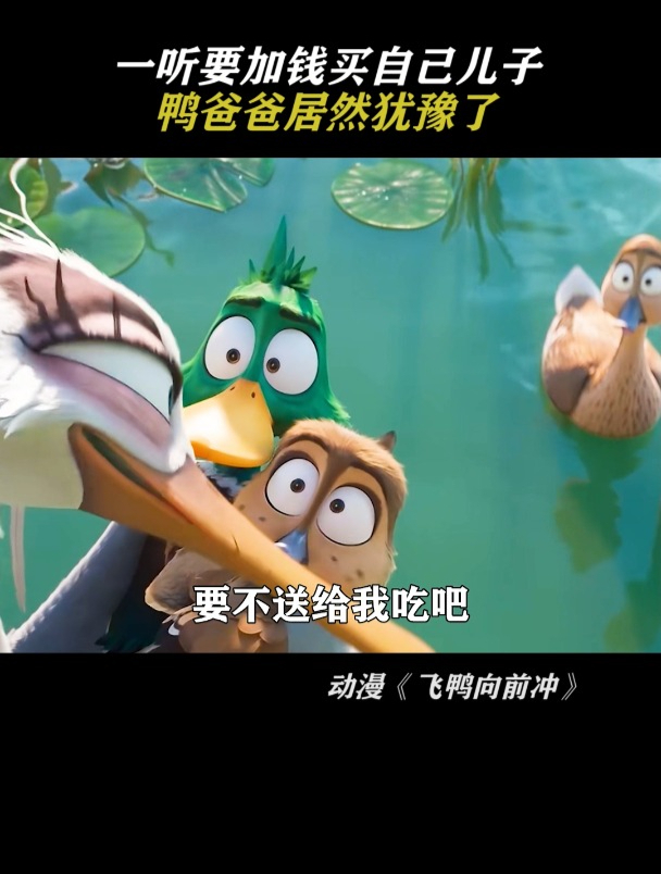 飞鸭向前冲:鸭爸爸你犹豫了
