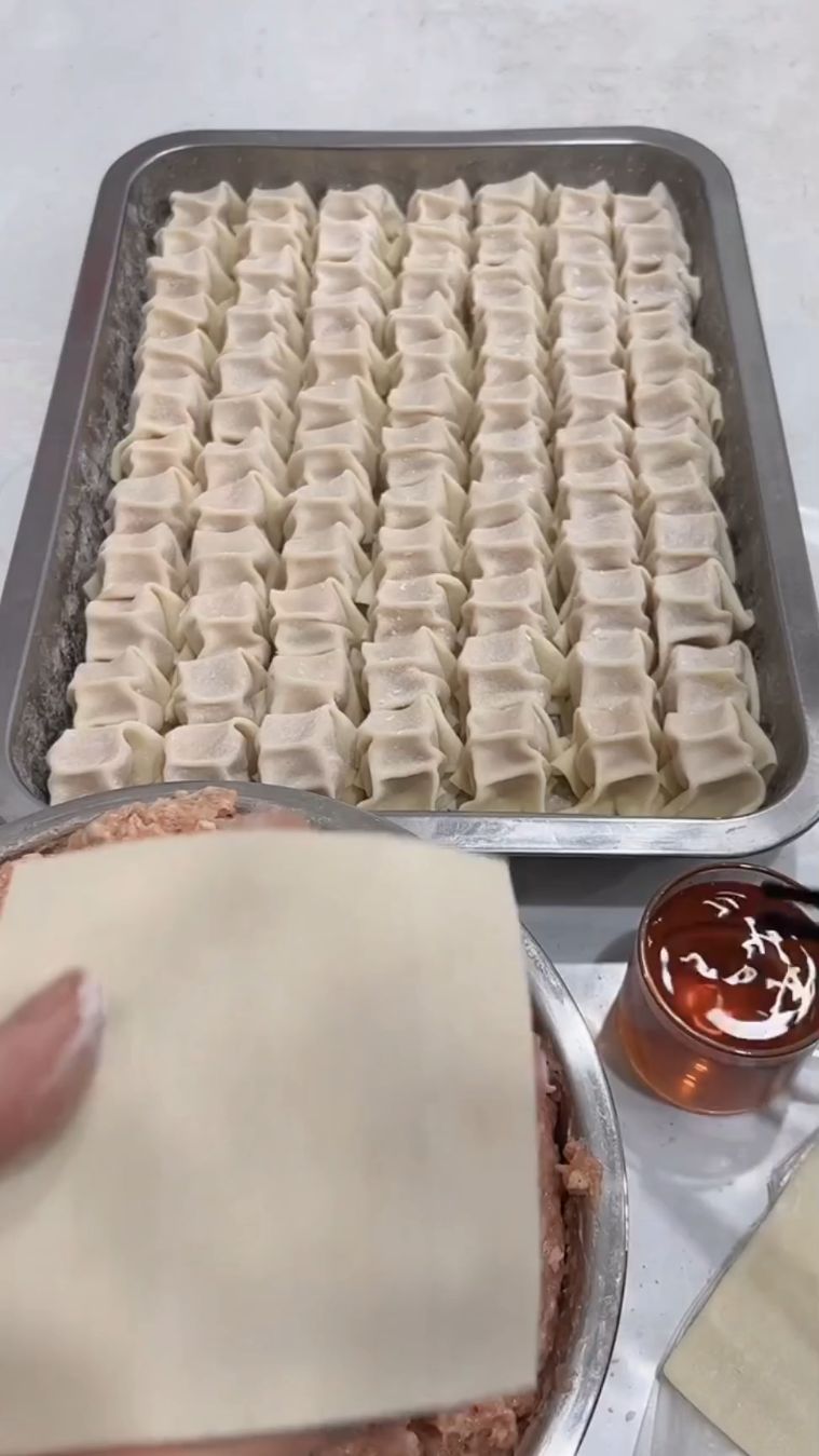 大馅馄饨这样做太漂亮了