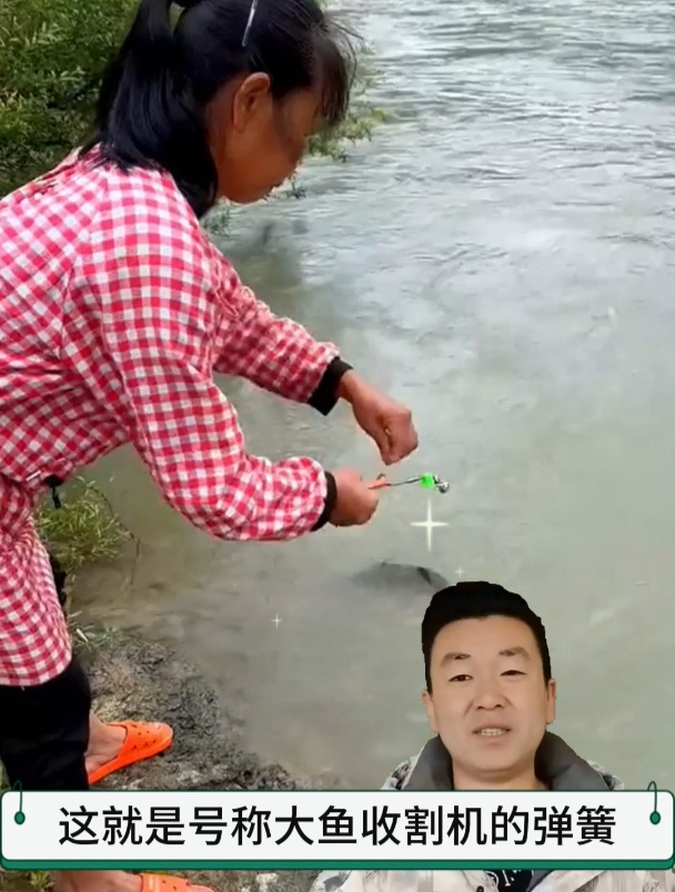 教你如何正确使用弹簧地插钓组,不用鱼竿也能轻松钓巨物
