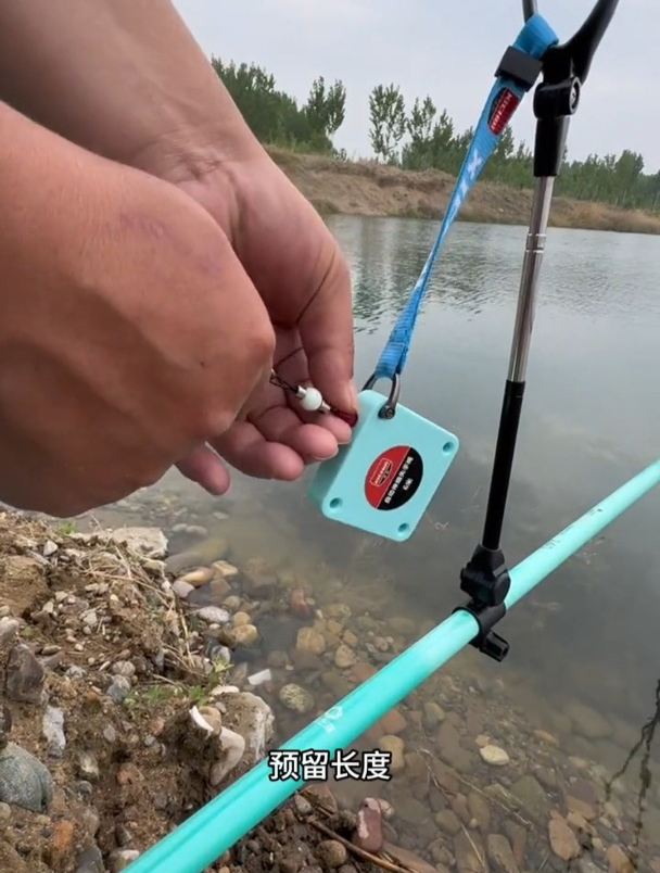 失手绳的正确使用方法,用错了当心钓竿都回不来!