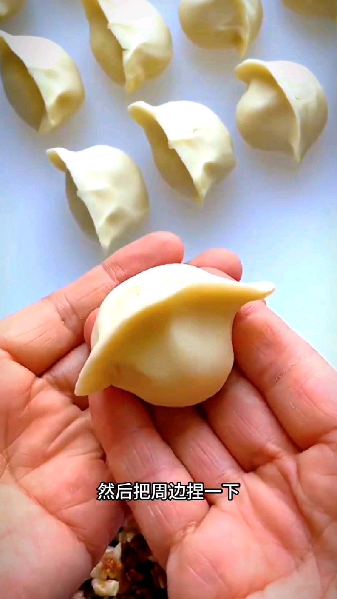 这才是饺子最简单的包法
