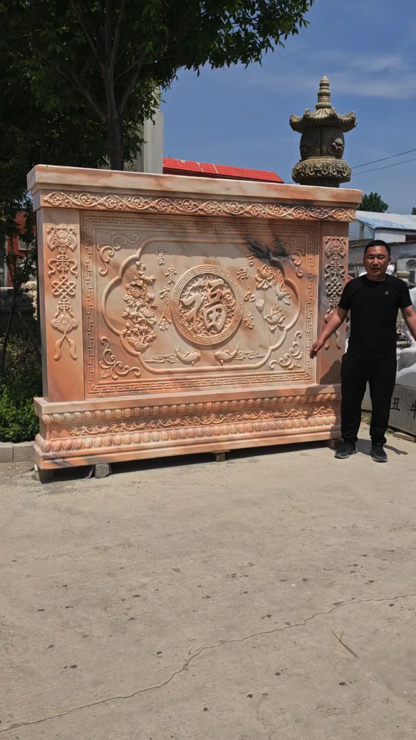 石雕影壁墙照壁浮雕壁画