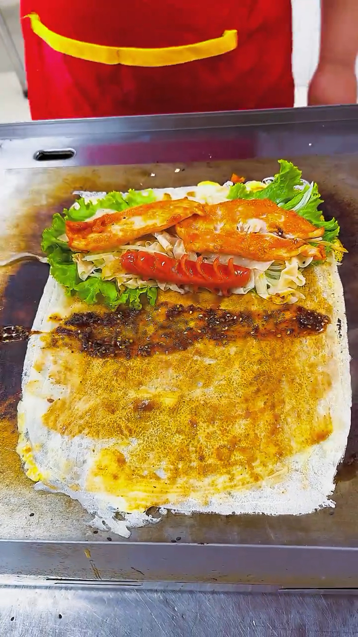 煎饼果子真的太好吃啦