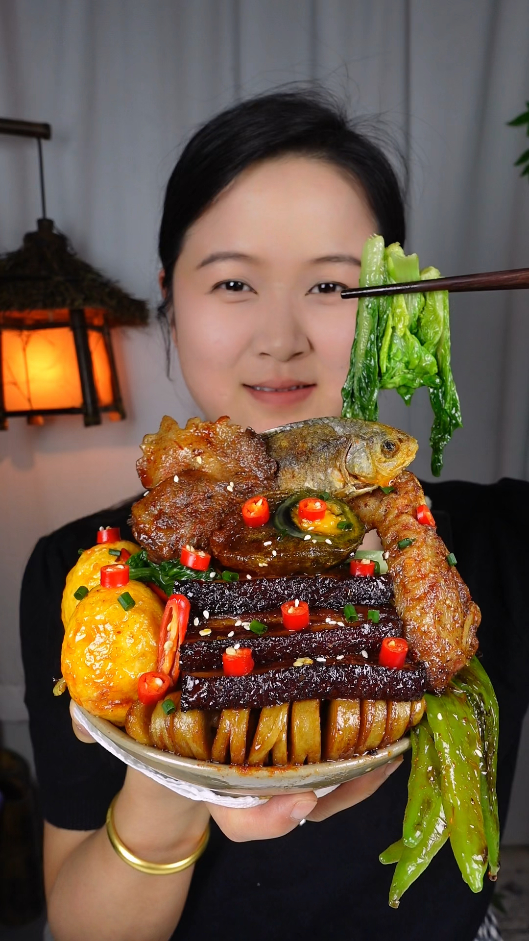 好吃下饭的家常菜:香辣鸡头,扣肉,虎皮鸡蛋,真的太香了!