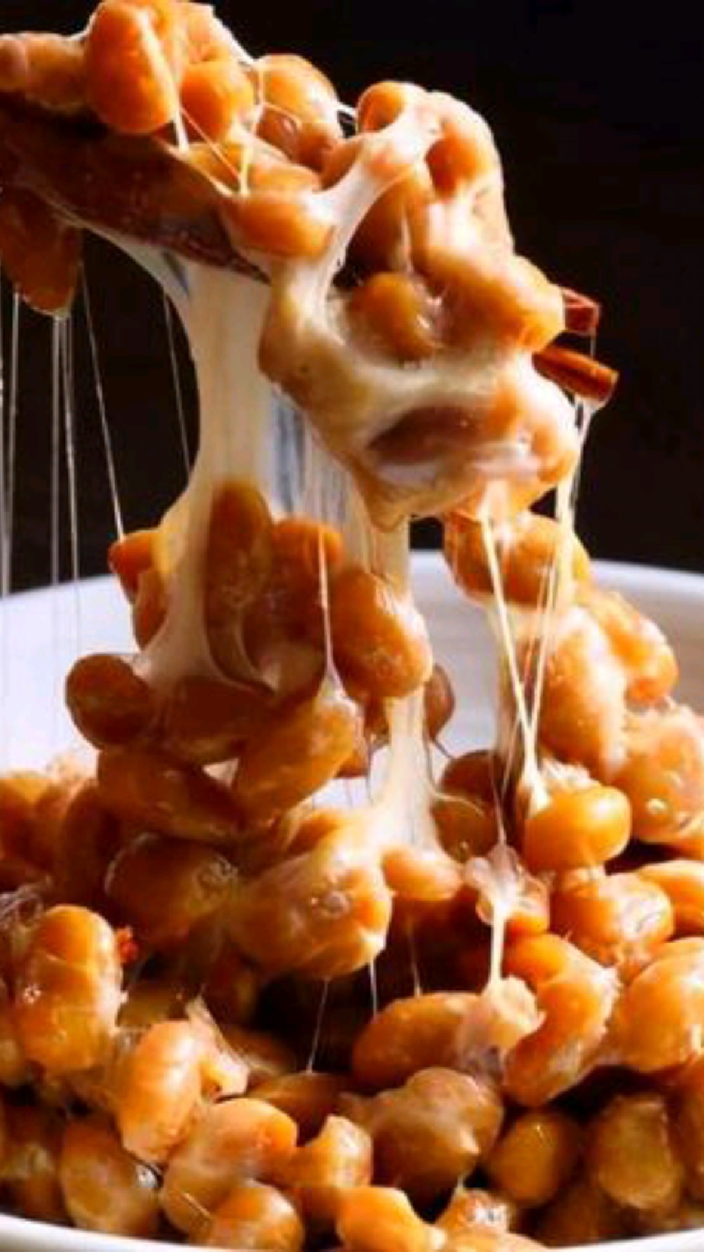 日本料理纳豆,真的拉丝,还有股臭味