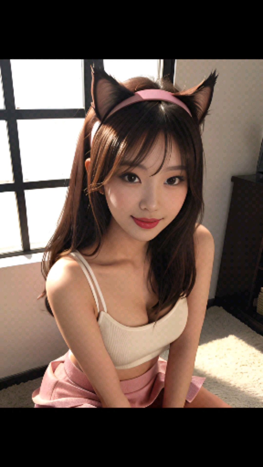 可爱的猫耳少女来了