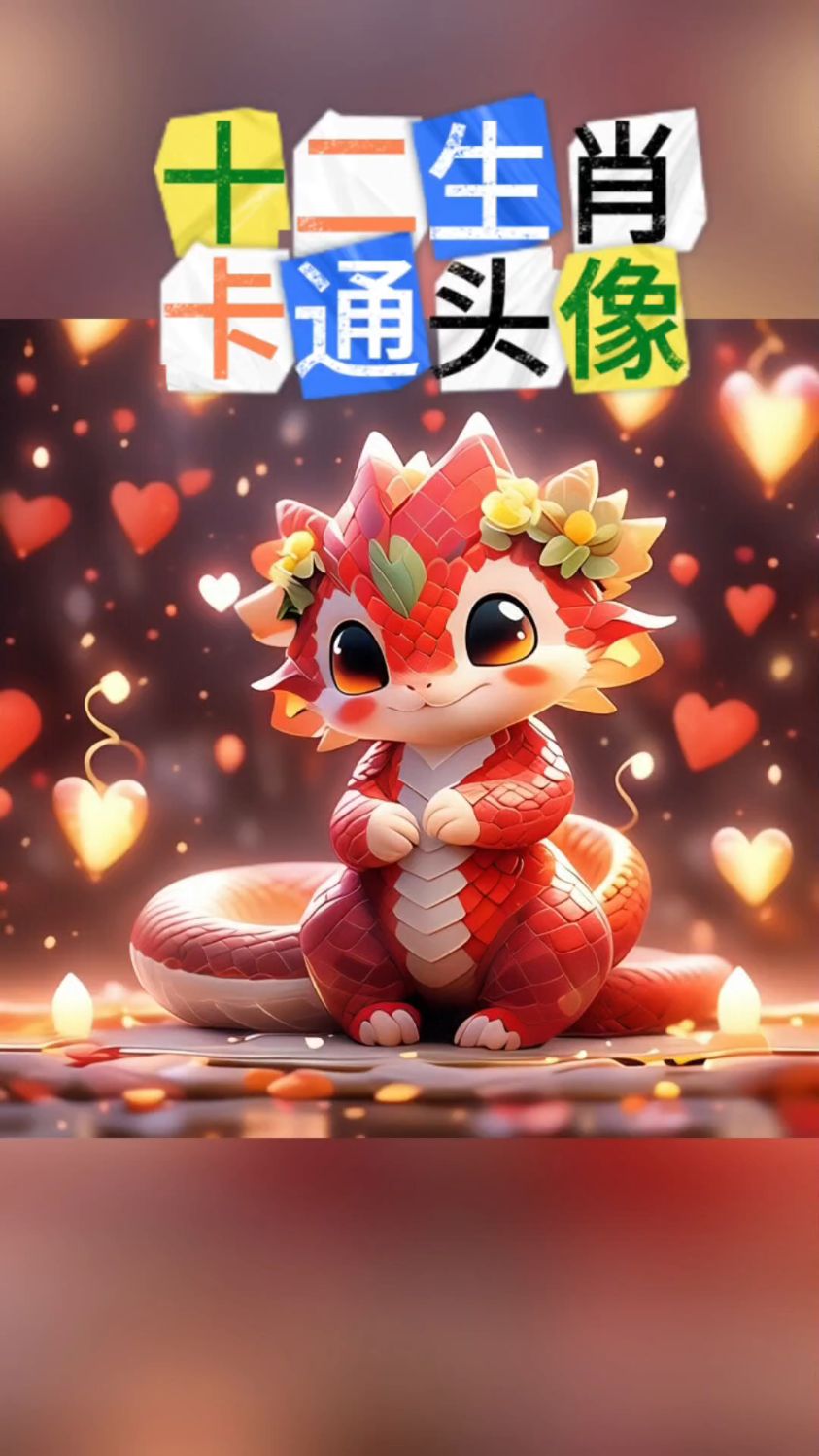 十二生肖变身超Q卡通头像,快来认领你的专属幸运符吧!生肖控收藏