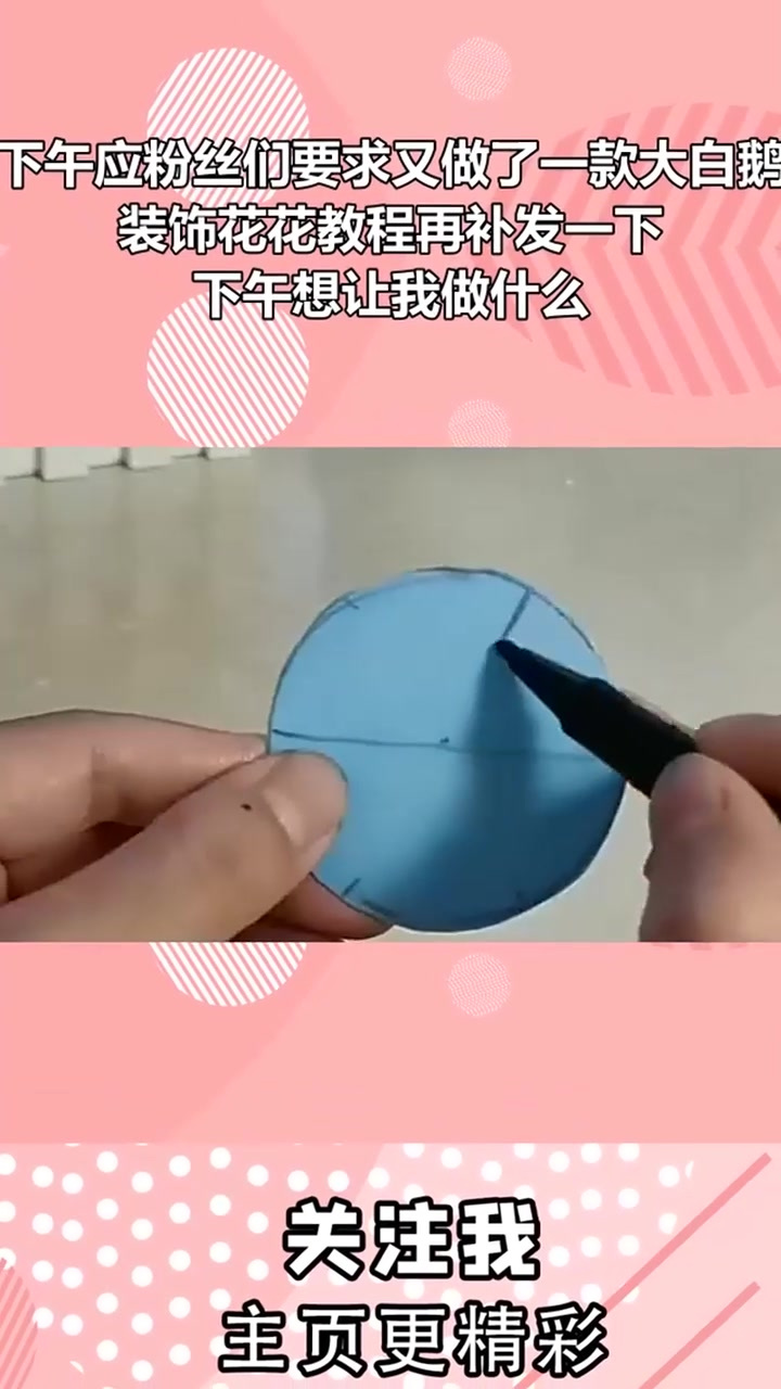 昨天下午应粉丝们要求又做了一款大白鹅花盆,装饰花花教程再补发一下,下午想让我做什么?