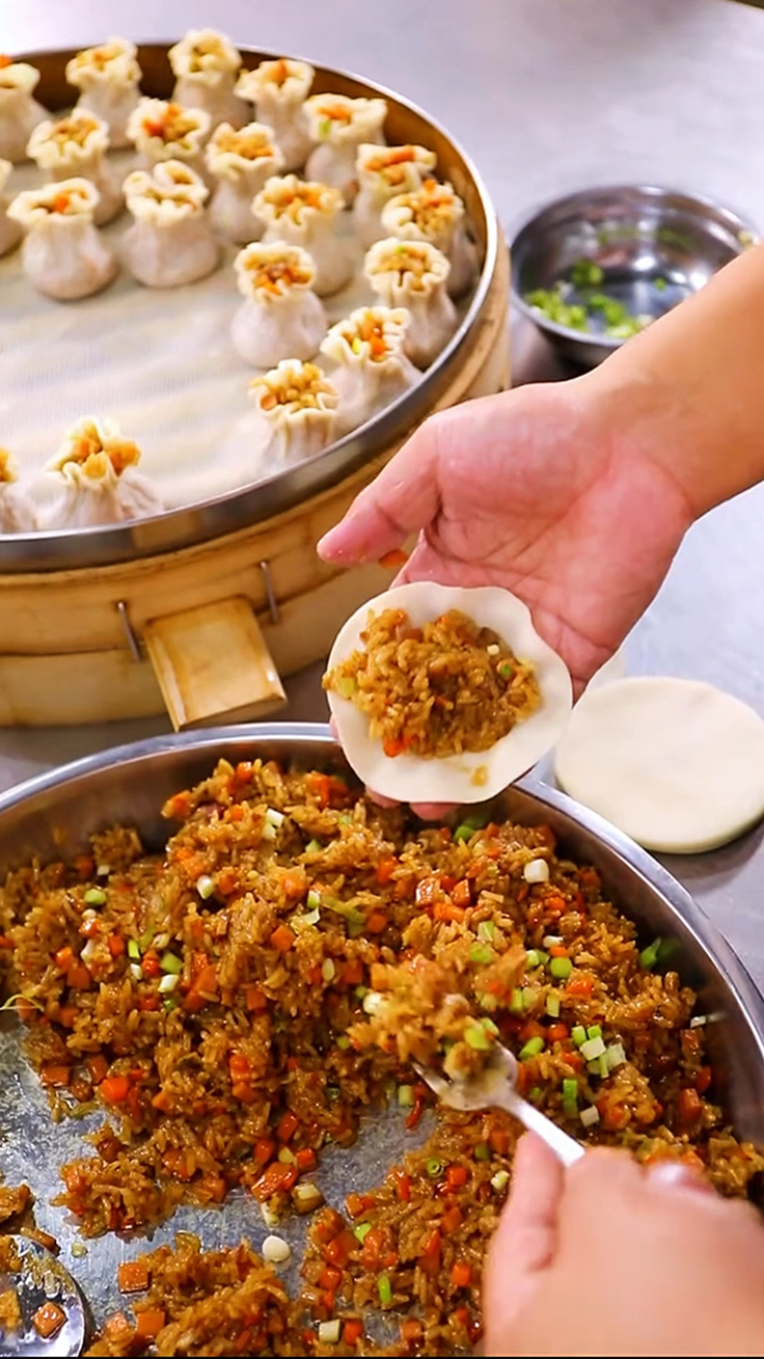 烧麦制作方法