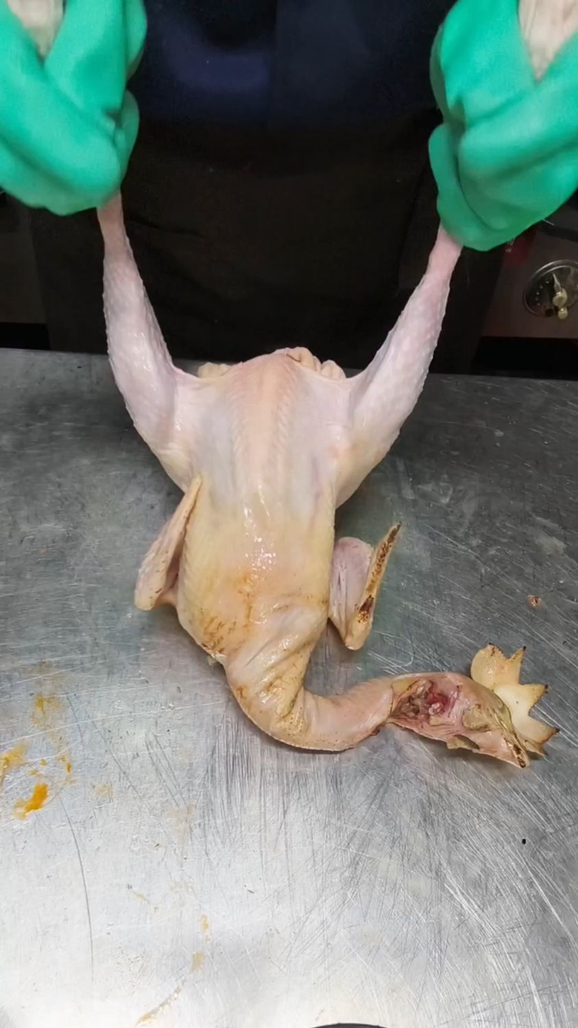 烧鸡经典造型盘法