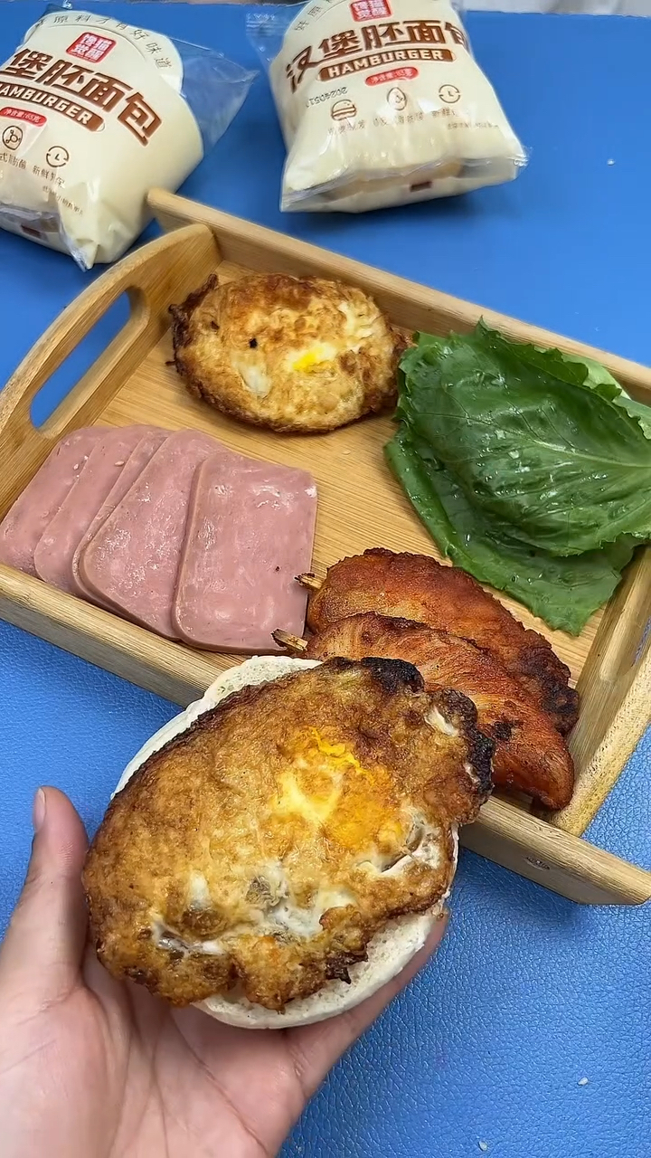 自己动手制作巨无霸大汉堡!