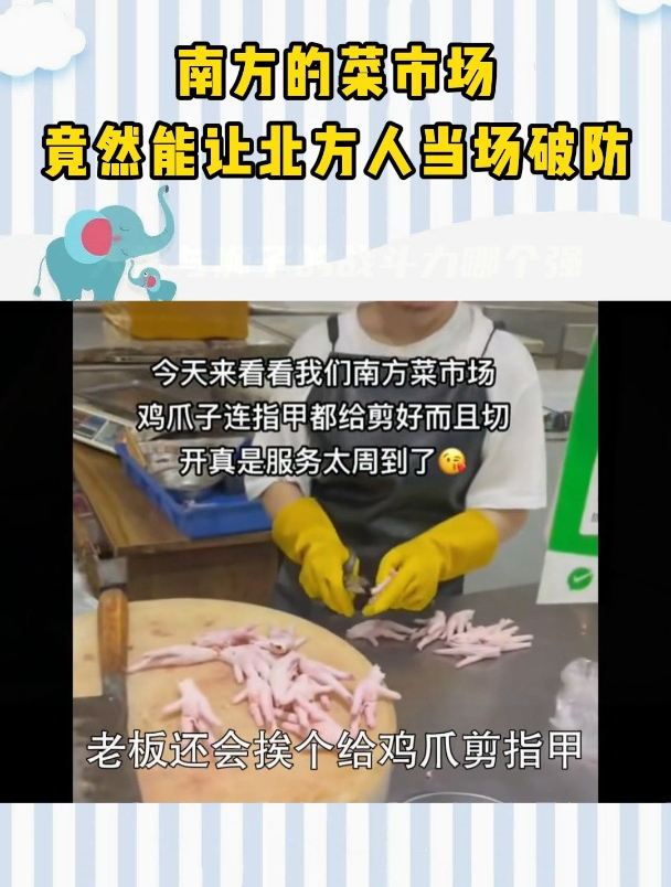 笑死!南方的菜市场,竟然能让北方人当场破防!