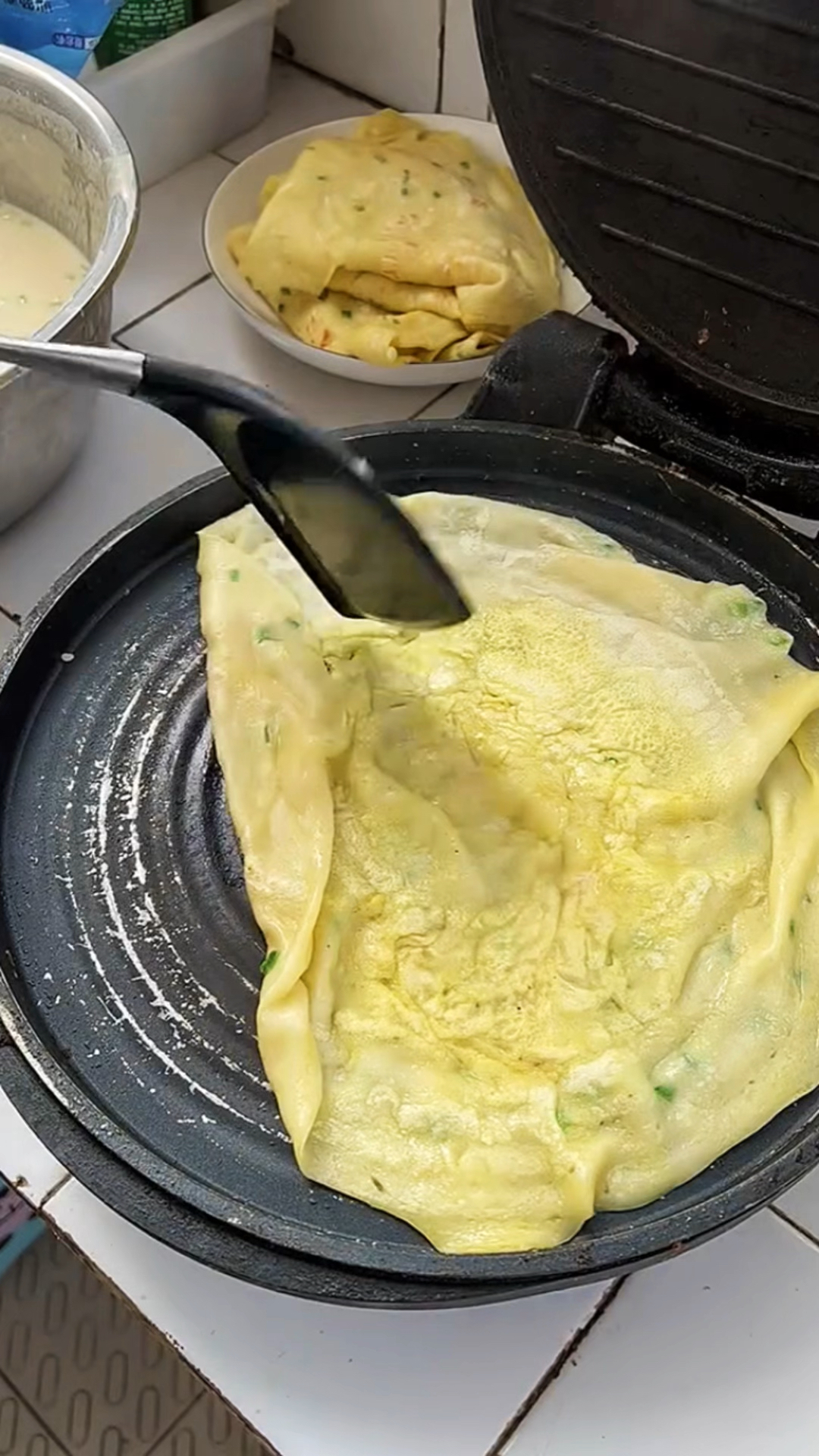 制作简单,方便鸡蛋饼