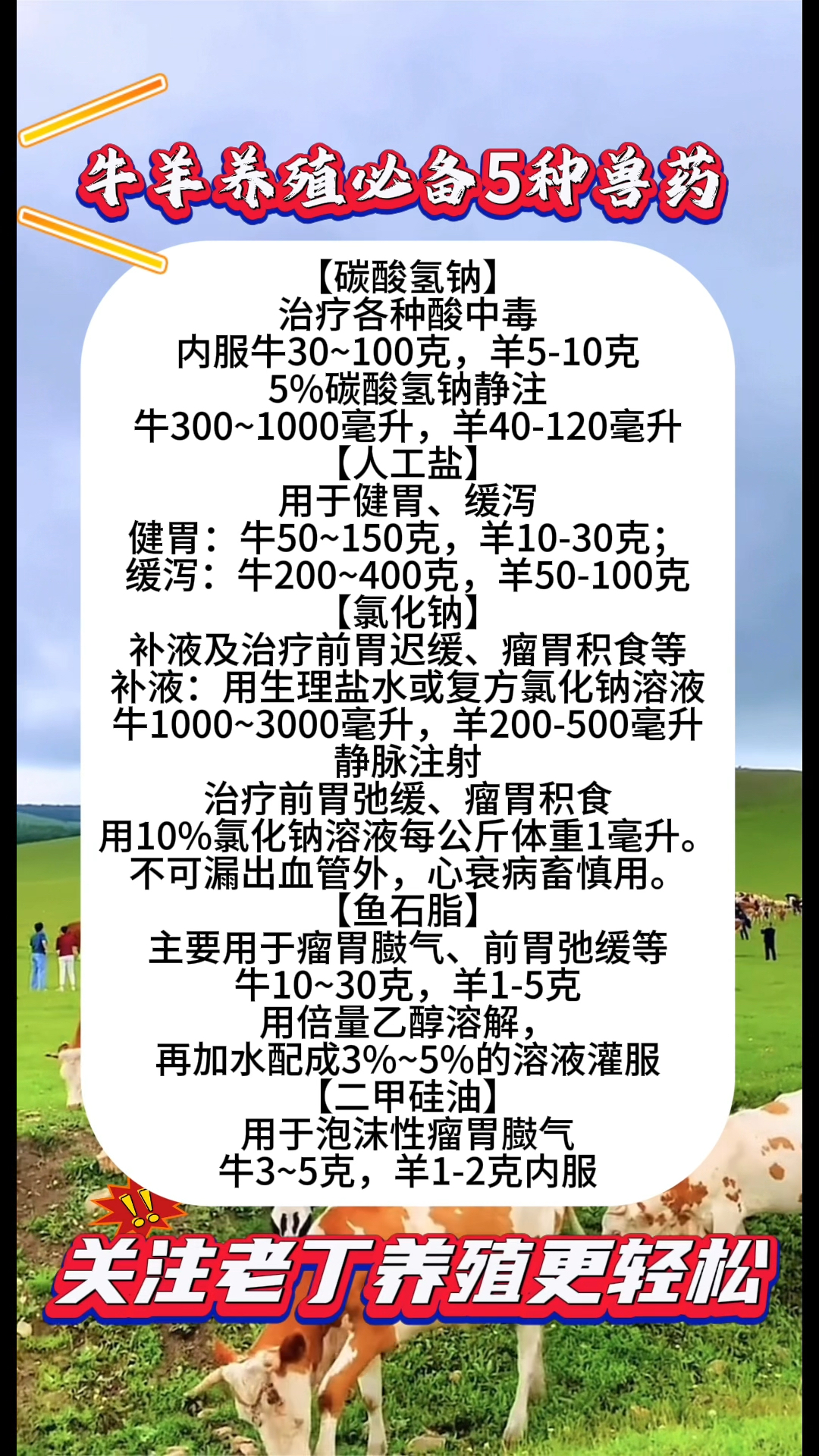养殖常见病与常用药小汇总,值得学习参考