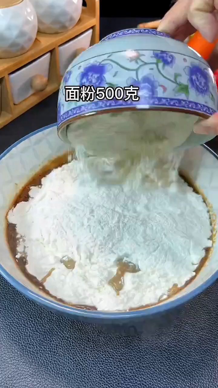 手撕红糖馒头新做法