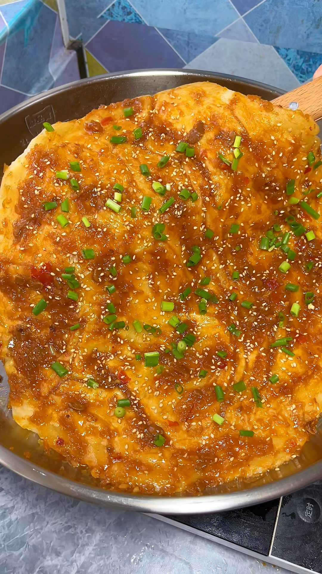 酱香饼的做法,完全复刻出早餐店的酱香饼,酱香浓郁特别好吃