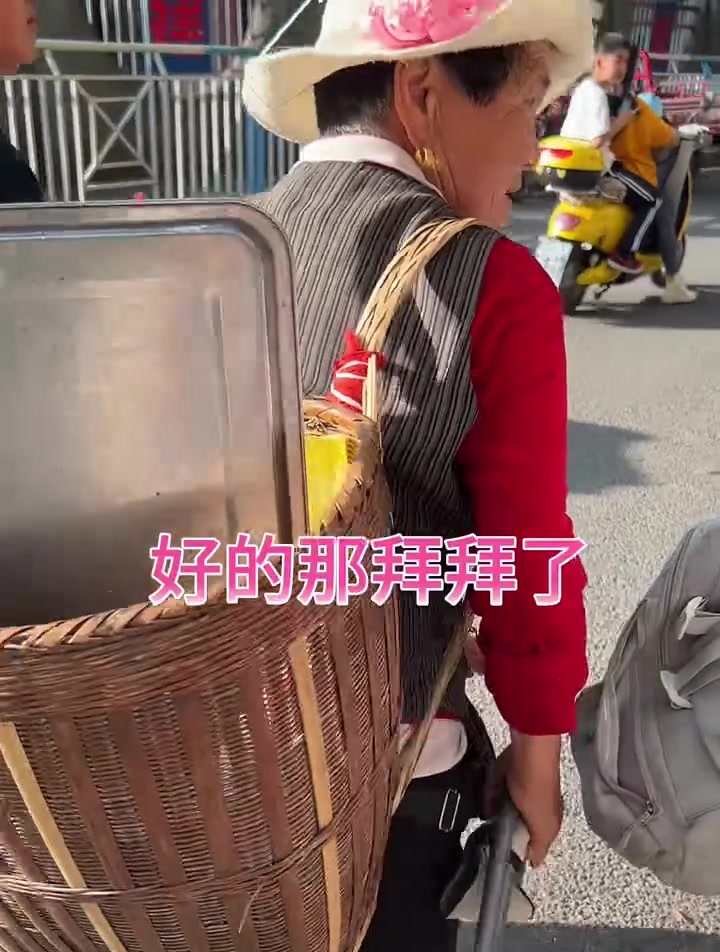 希望奶奶健康快乐长寿,有缘再见钵仔糕奶奶,再见