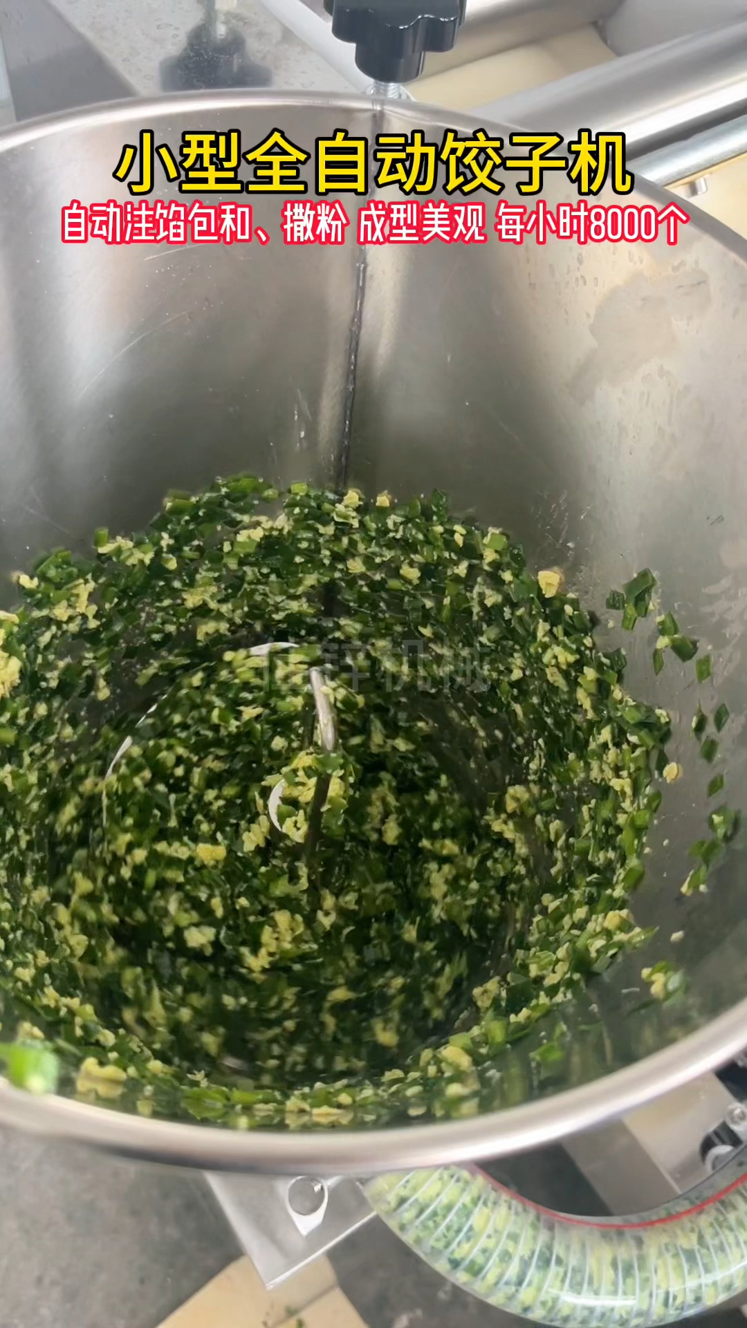 全自动包饺子机的视频 小型全自动饺子机