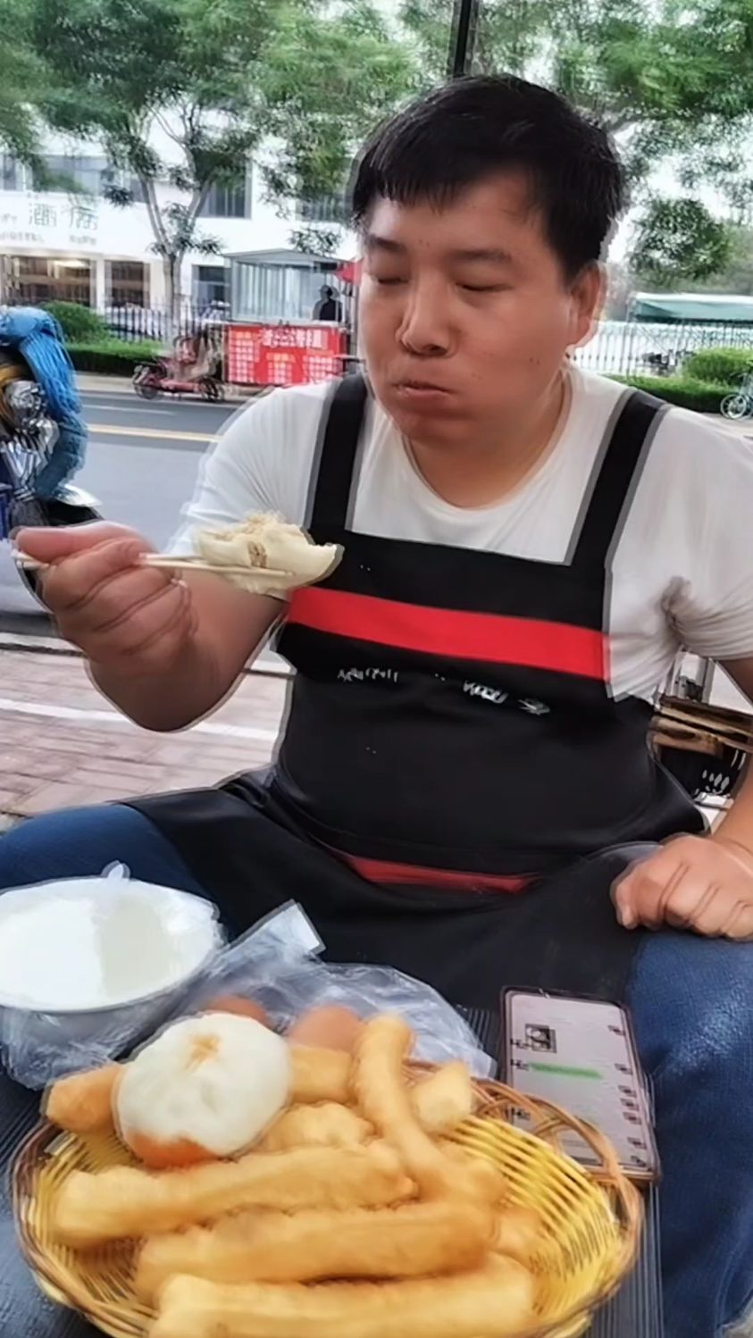 纯手工制作,豆浆油条包子有没有喜欢吃的