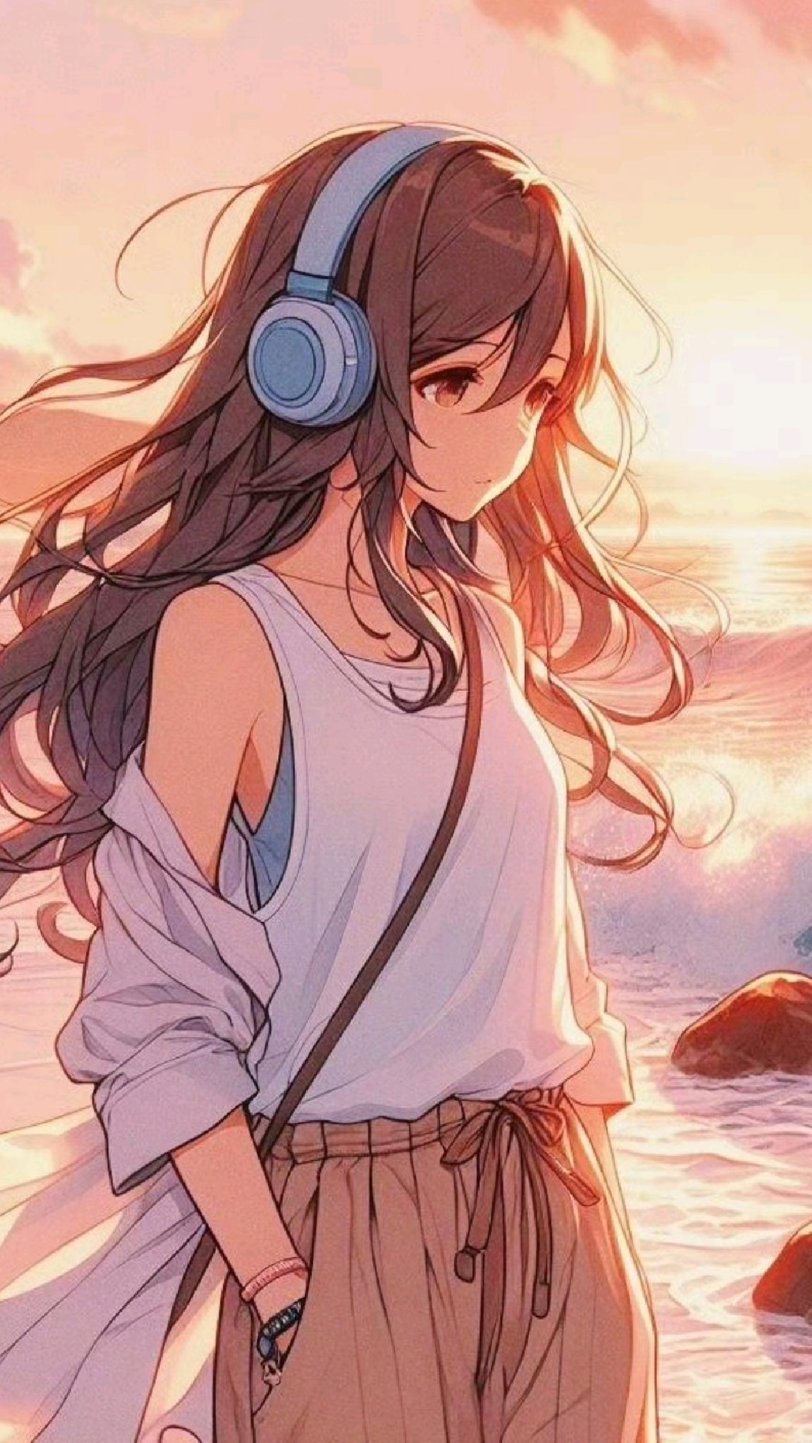 【动漫头像】夕阳余晖 晚霞满天~ 唯美动漫头像
