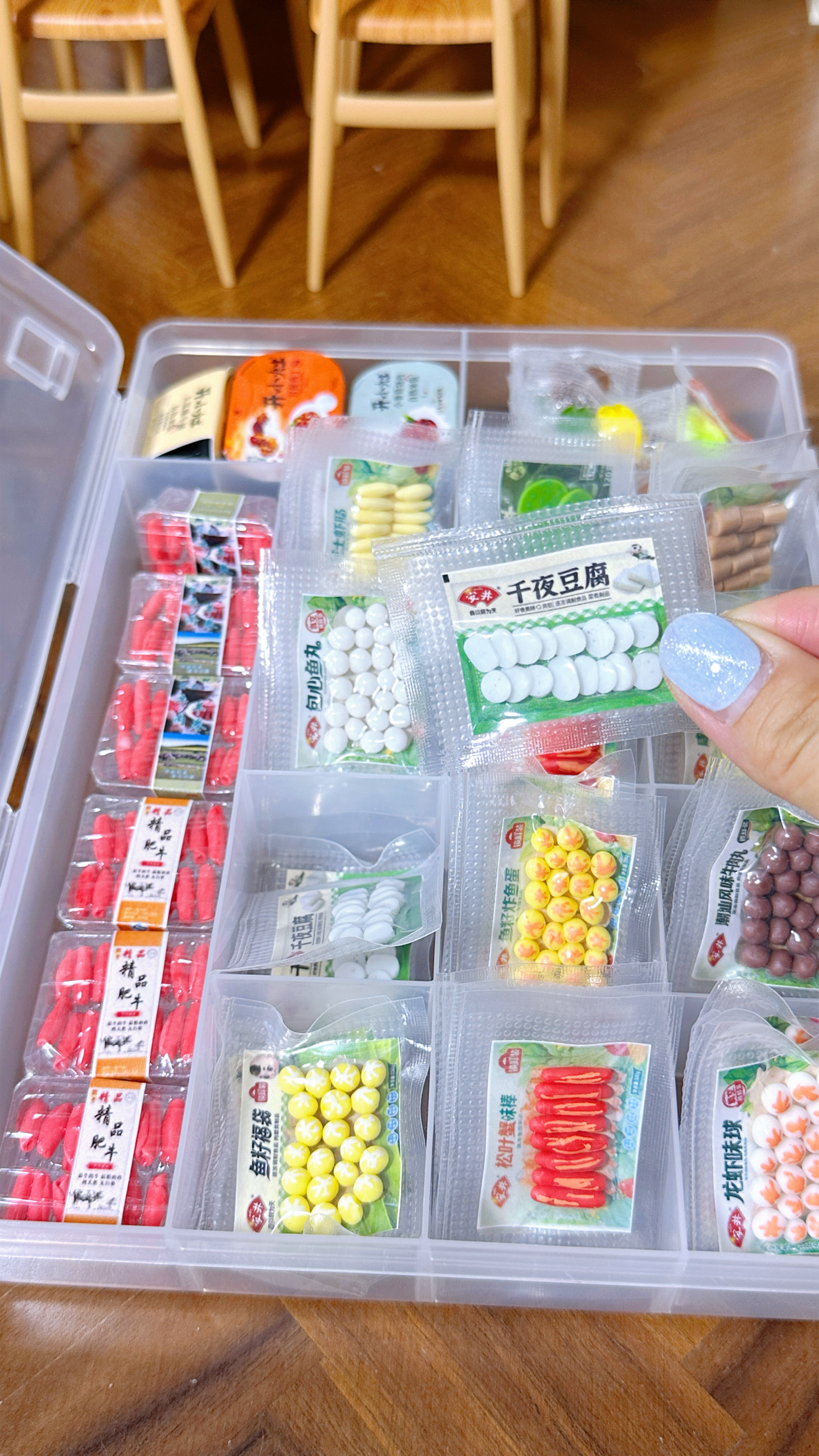 微缩火锅食玩沉浸式收纳