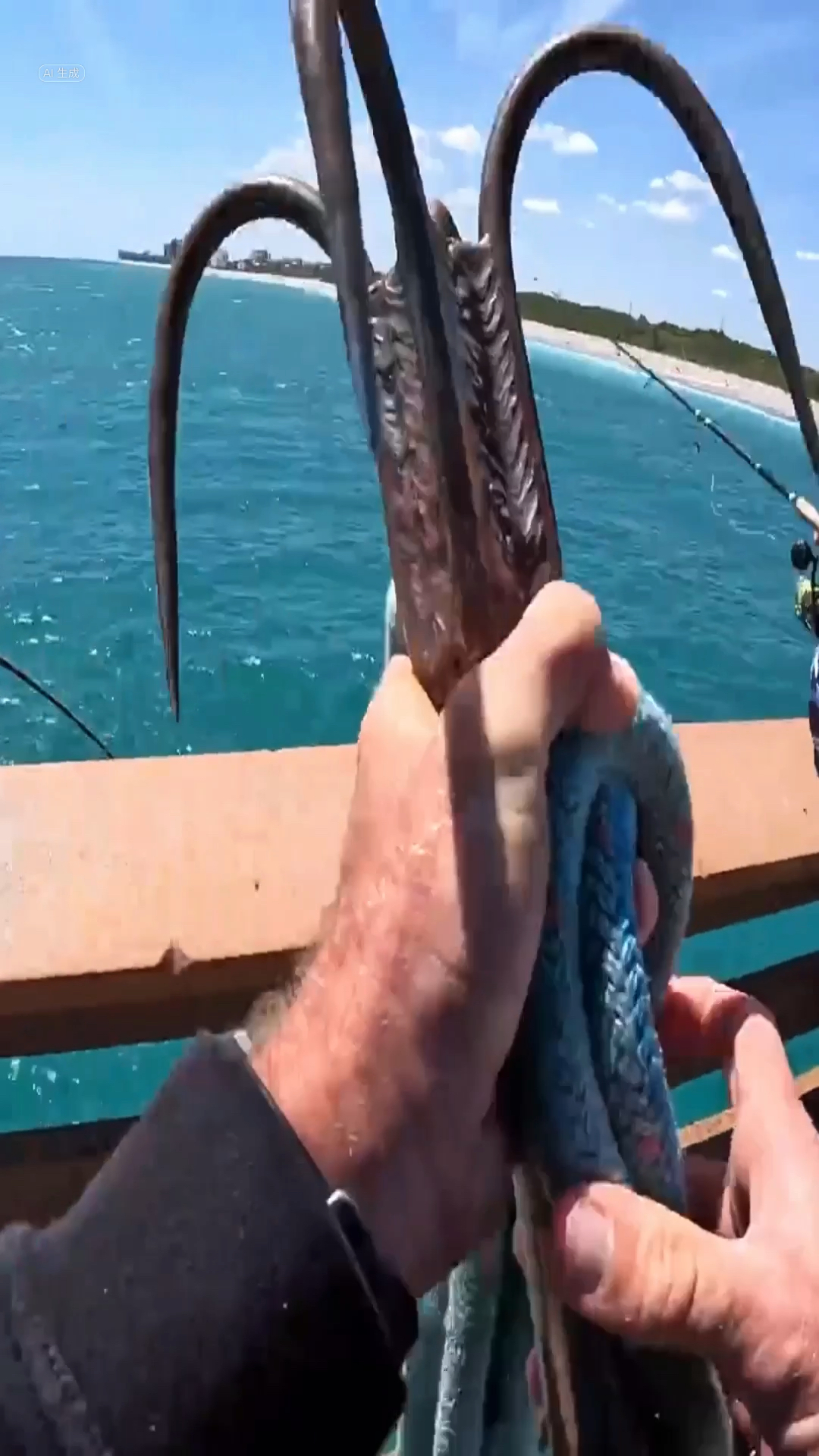 这个锚钩有点吓人,想不到作用挺大