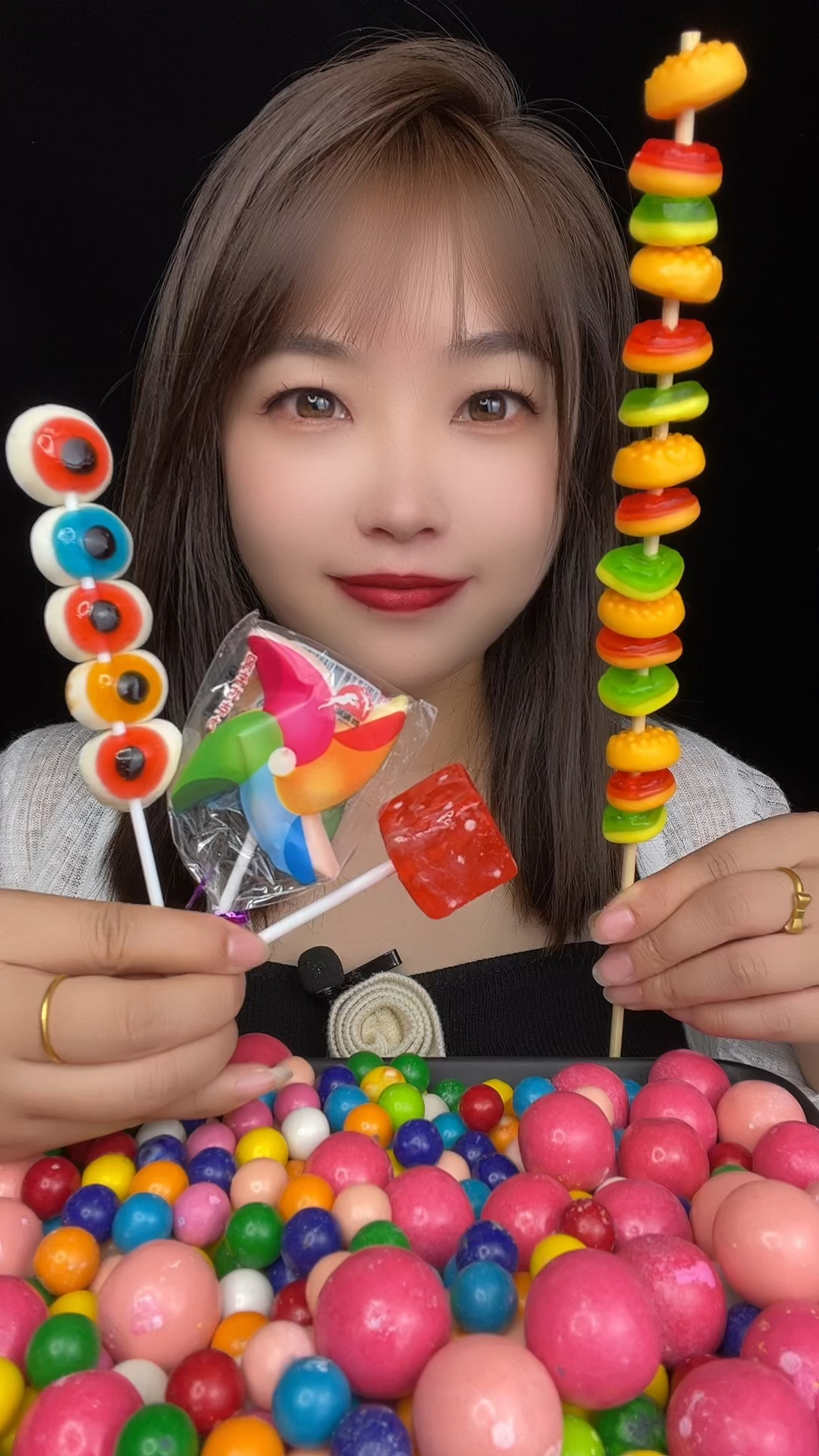 大汉堡串串,风车巧克力骰子糖试吃