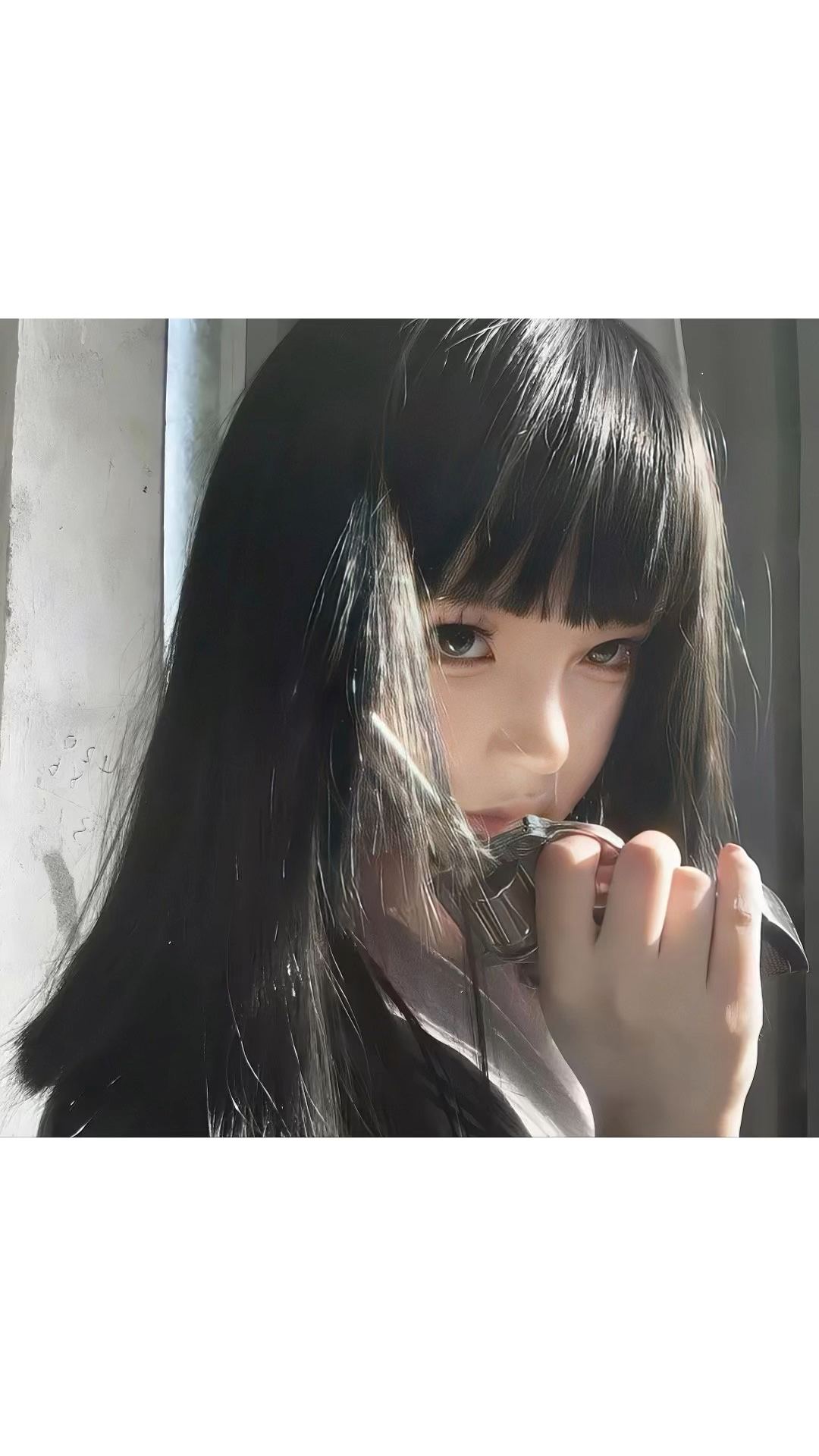 黑色御姐风女生头像